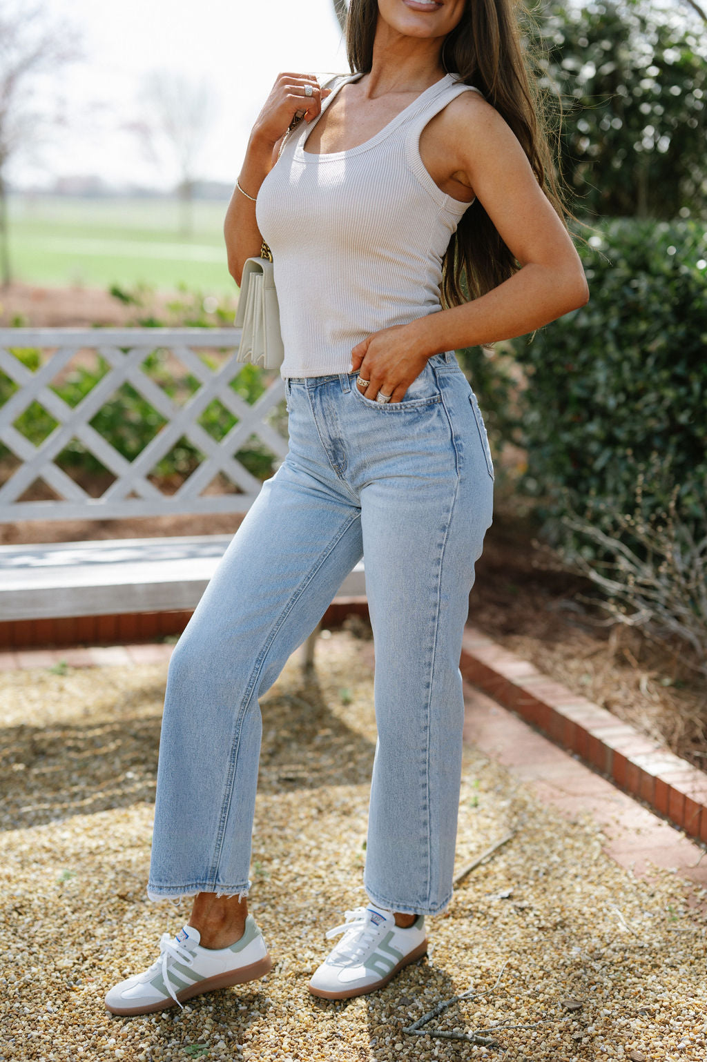 Robbins Ankle Dad Jeans