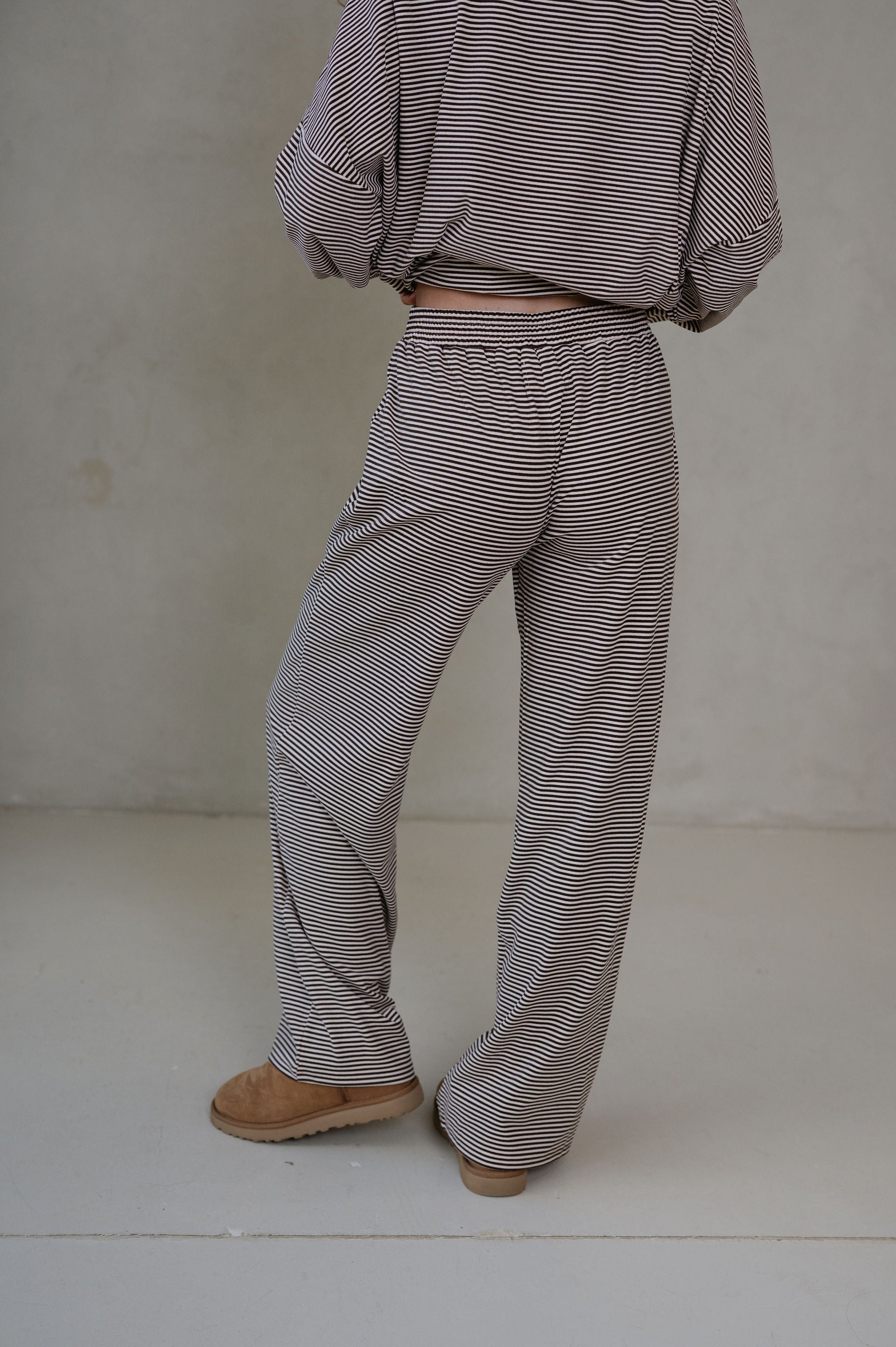 Dylan Fleece Pants-Brown