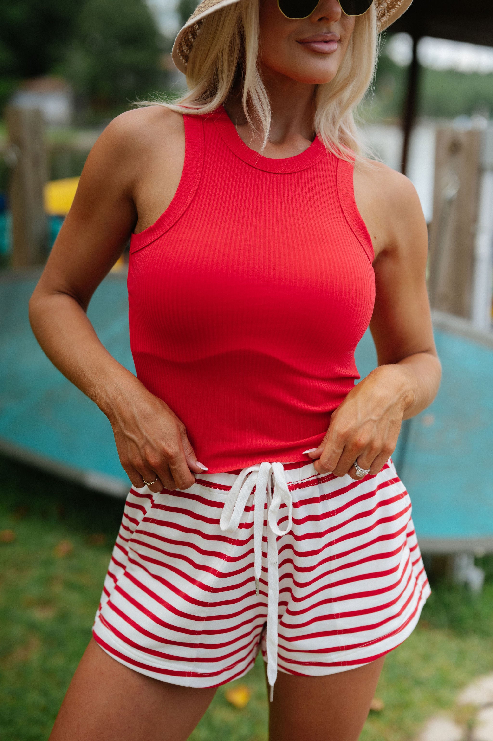 River Tank-Red