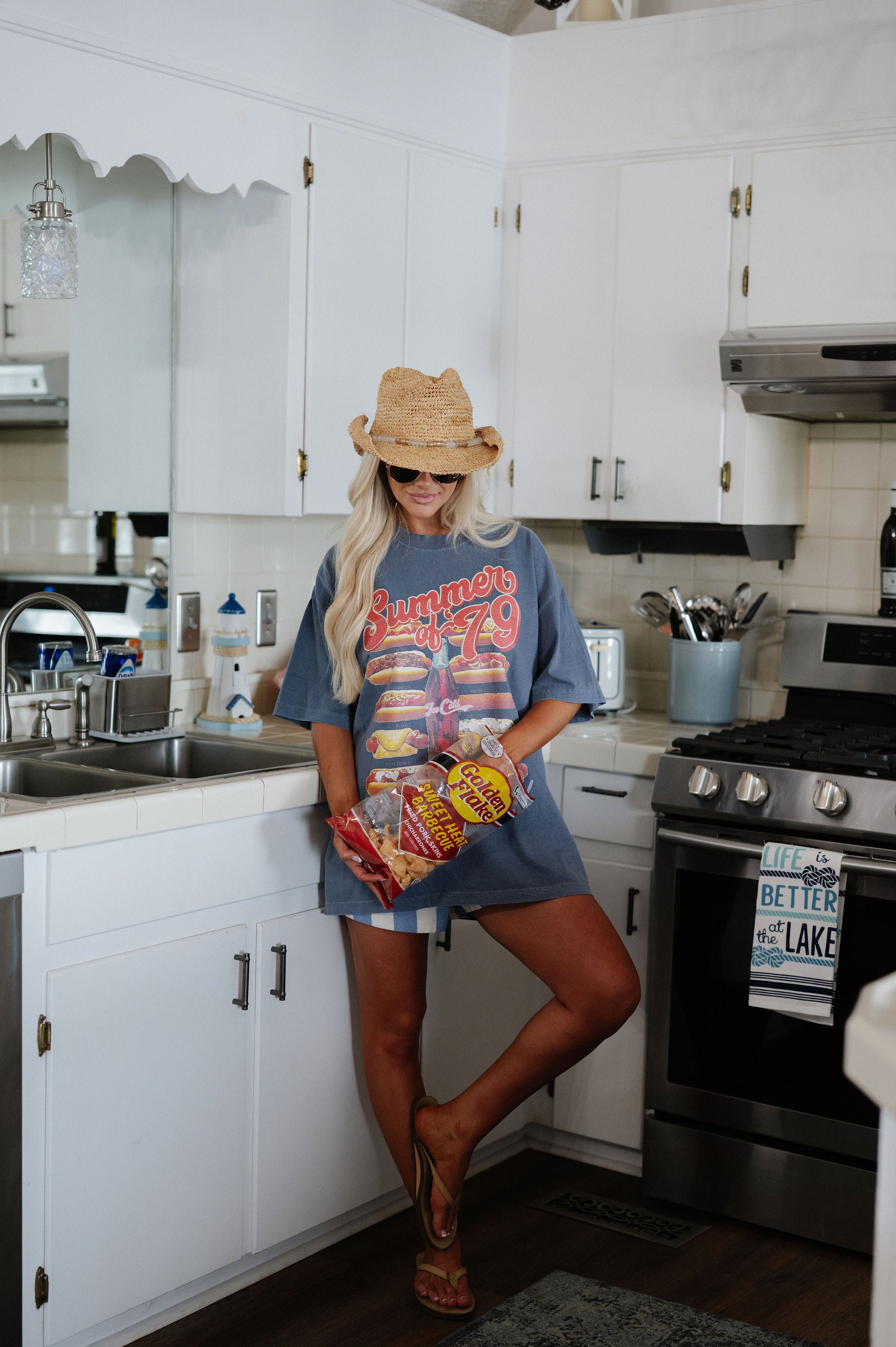 Summer of '79 Tee-Blue