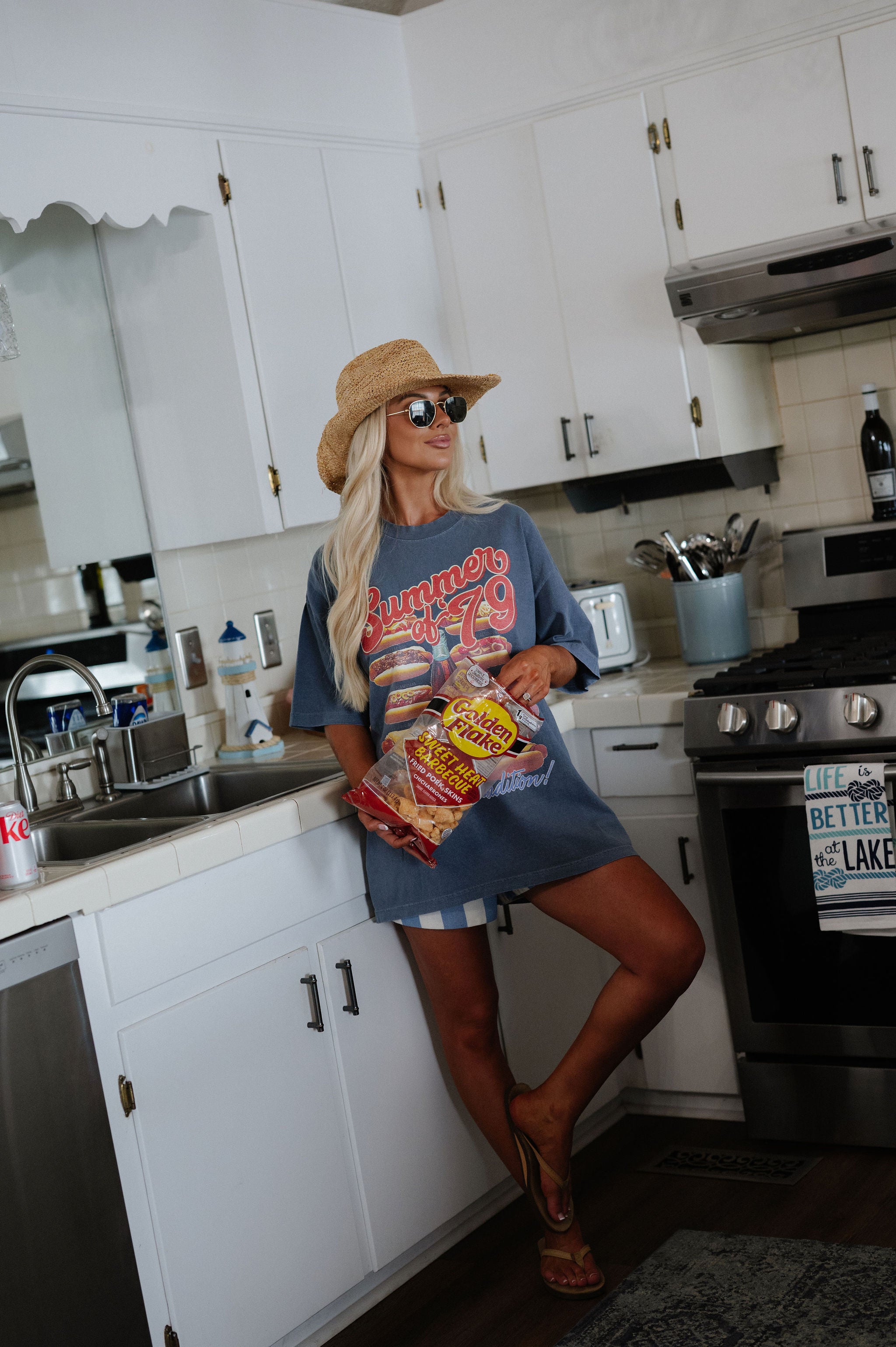 Summer of '79 Tee-Blue