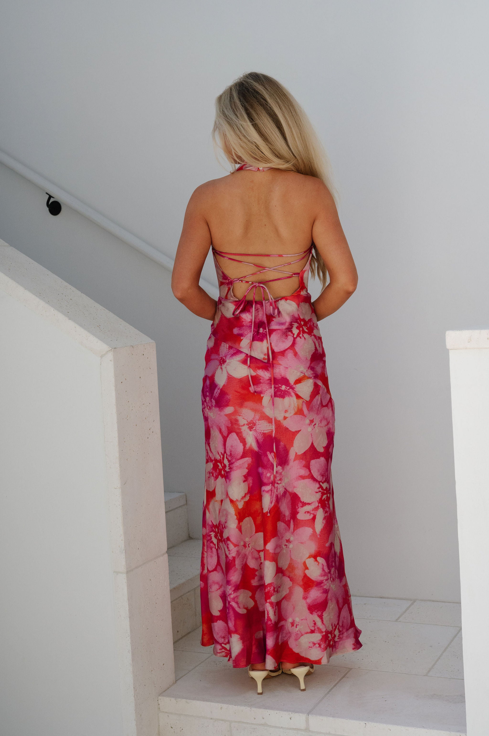 Eloise Maxi Dress-Paradise Pink
