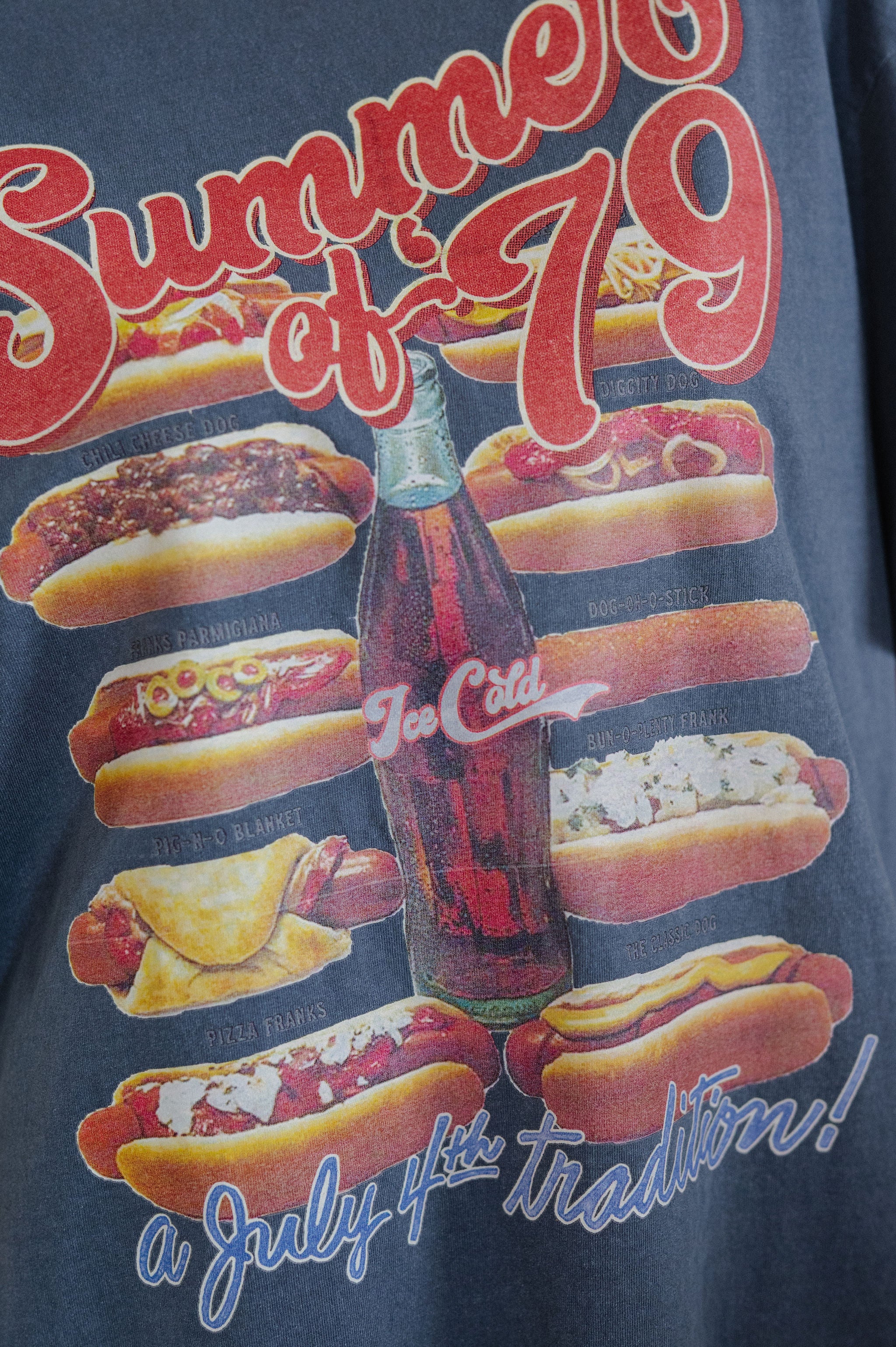 Summer of '79 Tee-Blue