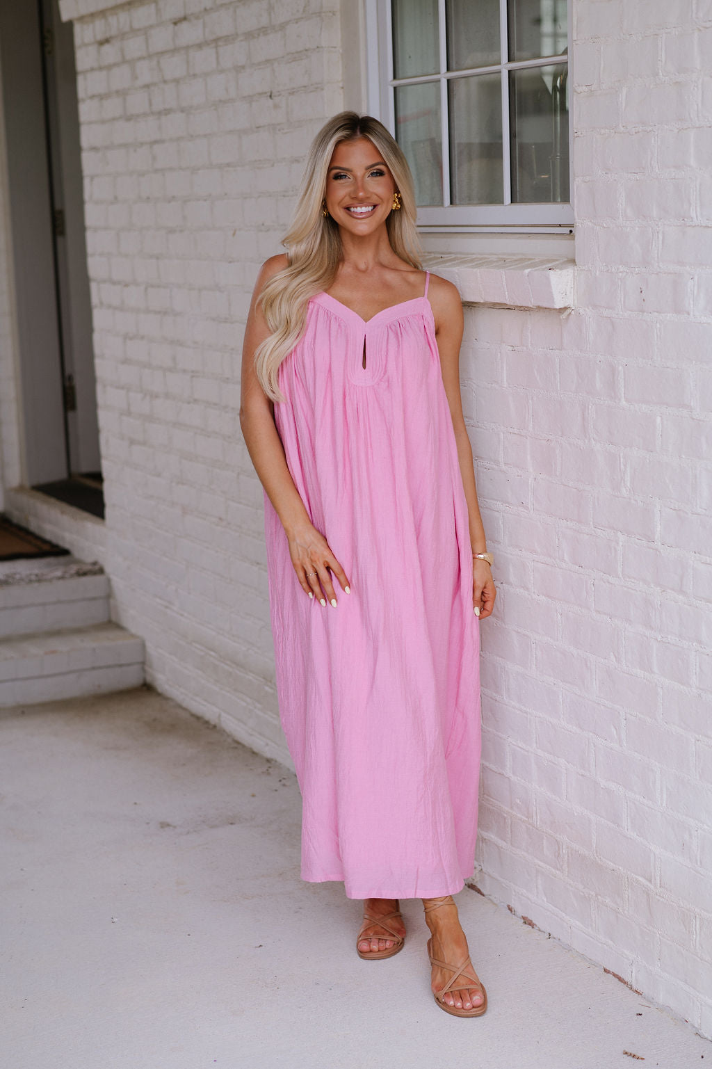 Cami Sundress-Pink