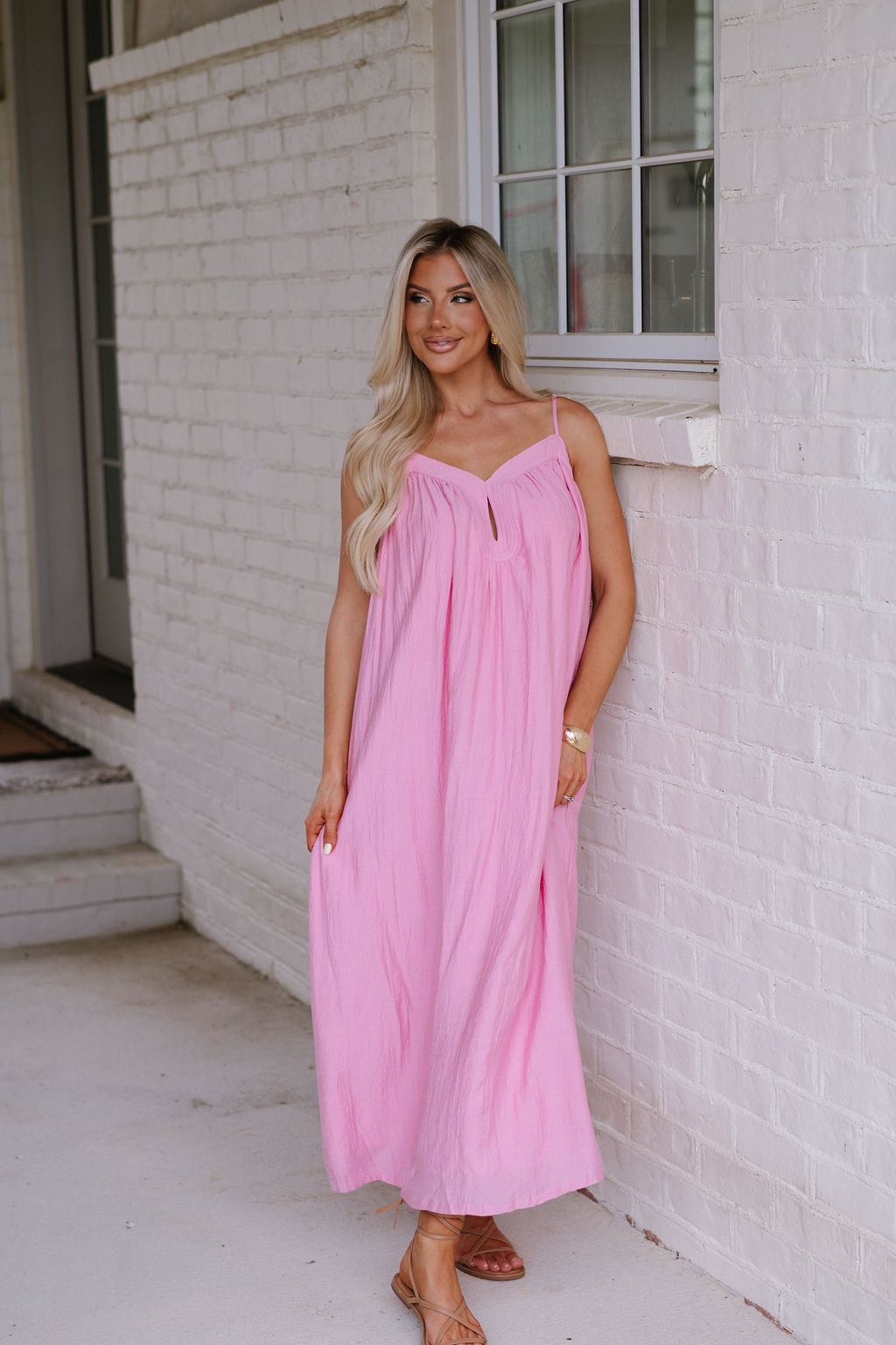 Cami Sundress-Pink
