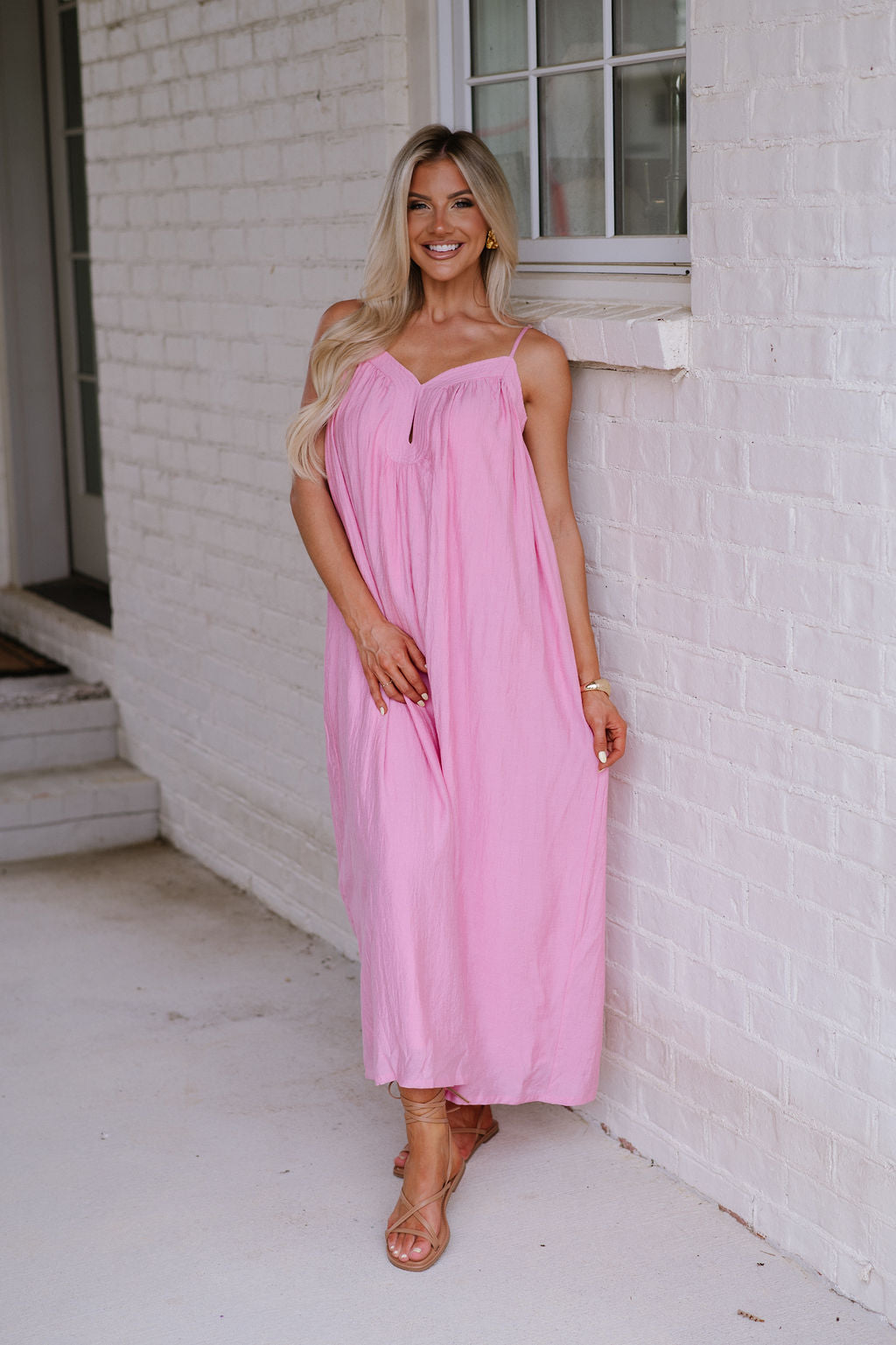 Cami Sundress-Pink