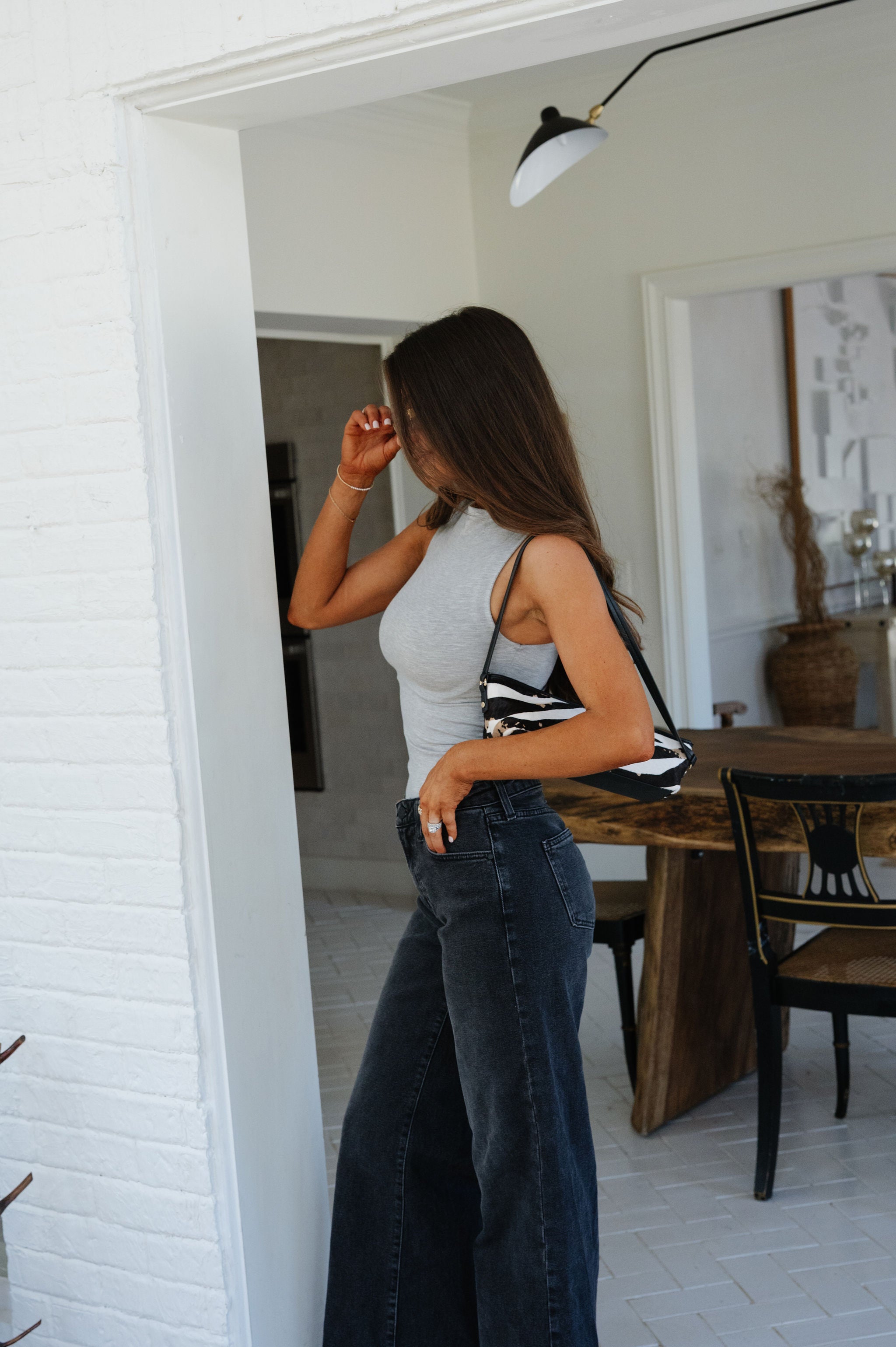 Thomas Top-Heathered Grey