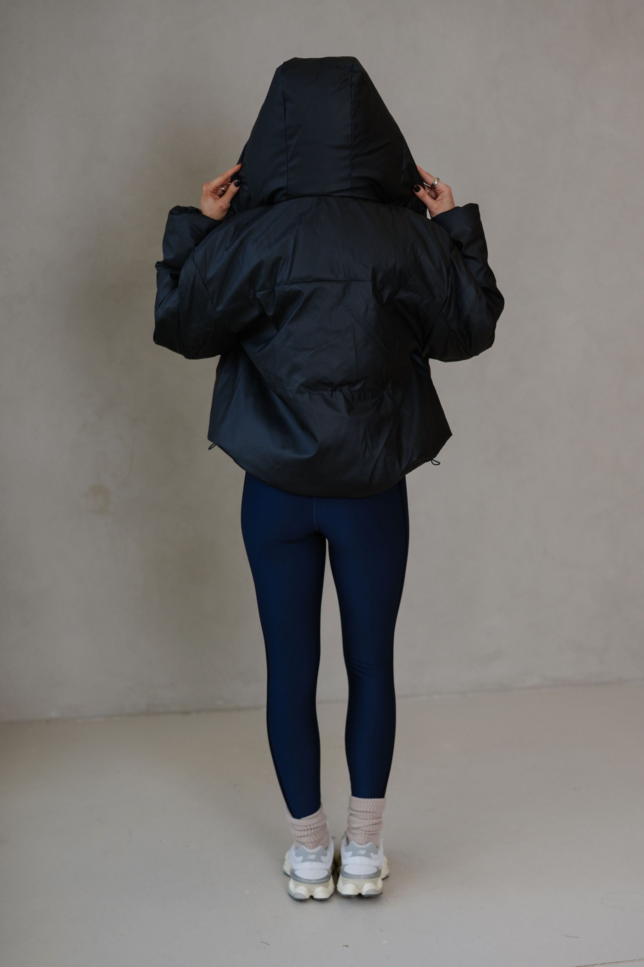 Classic Puffer Jacket- Black