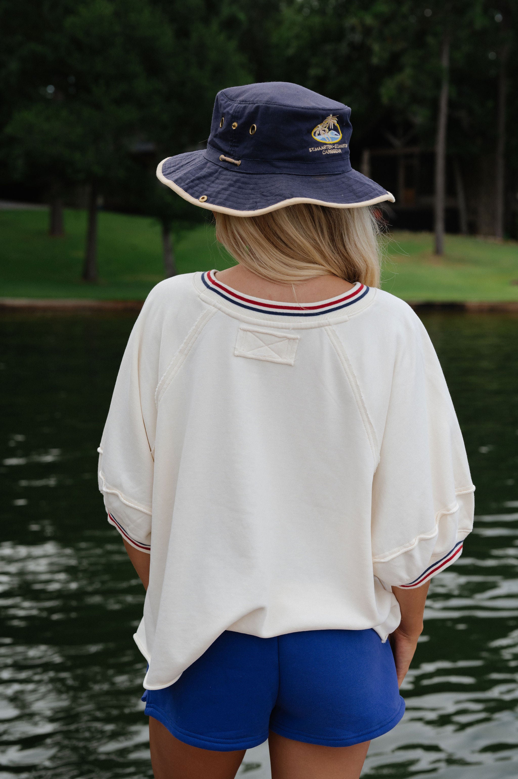 Striped Banded Top