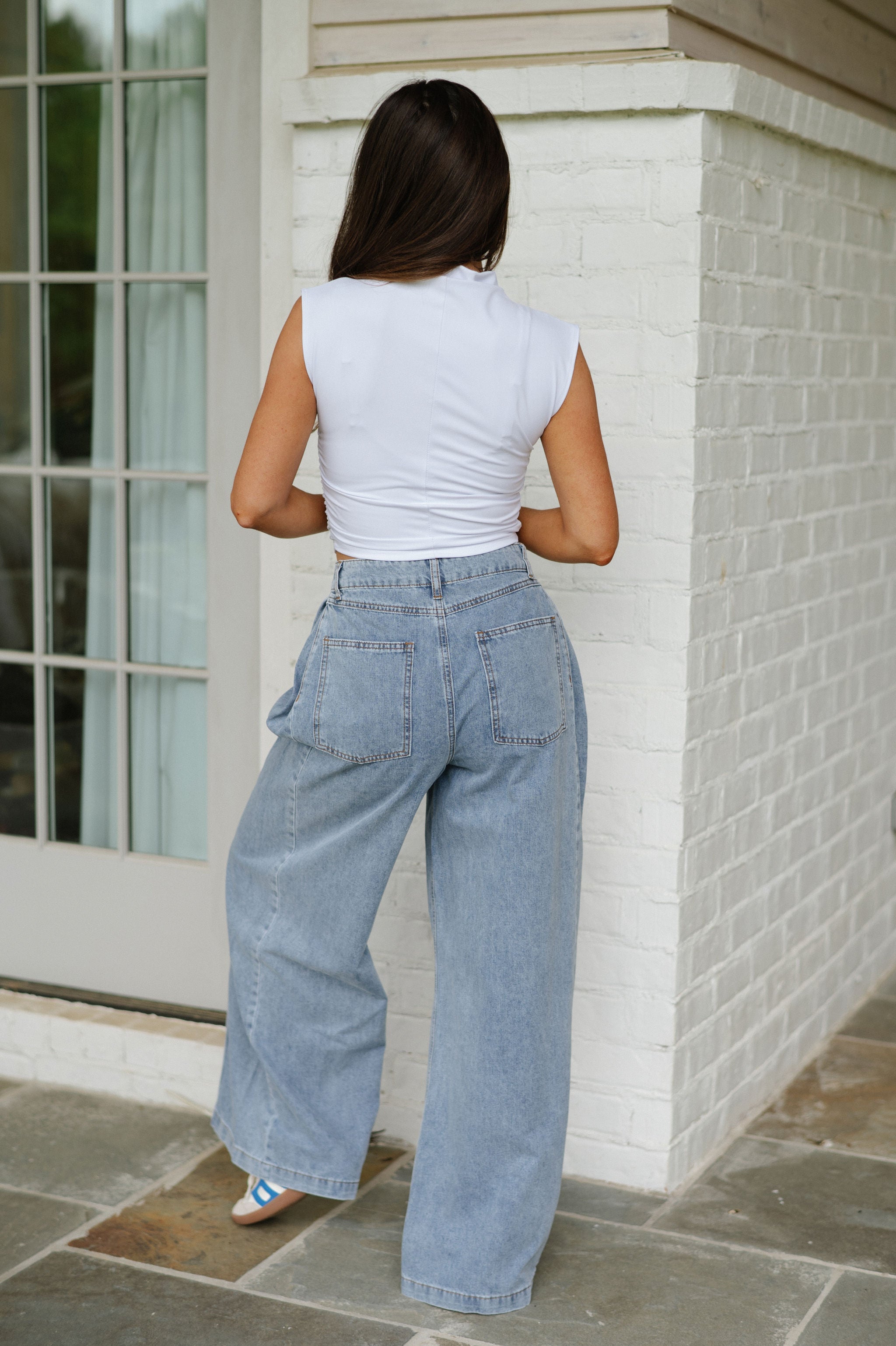 Lacey Top-White