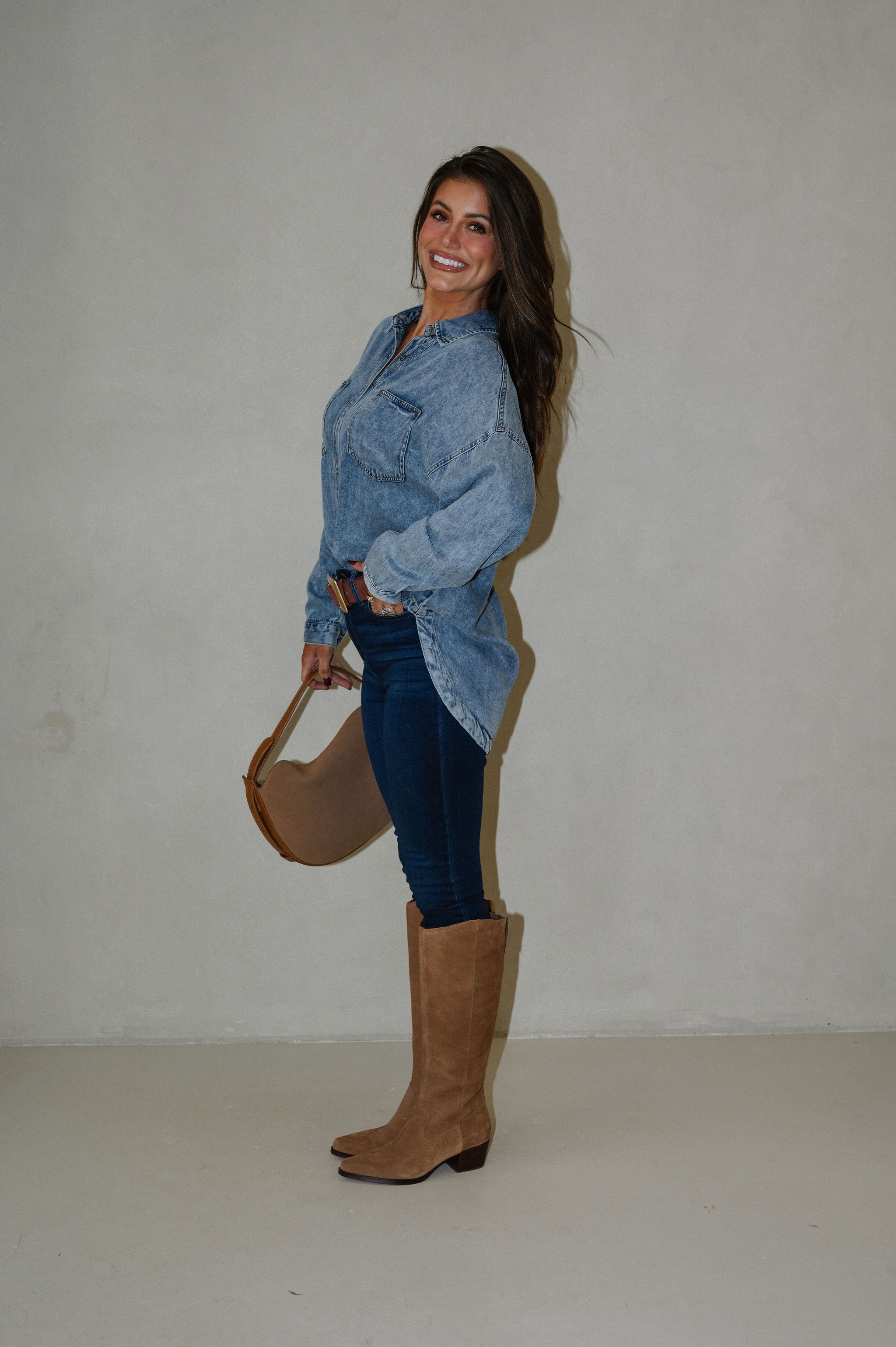 Kristina Denim Shirt