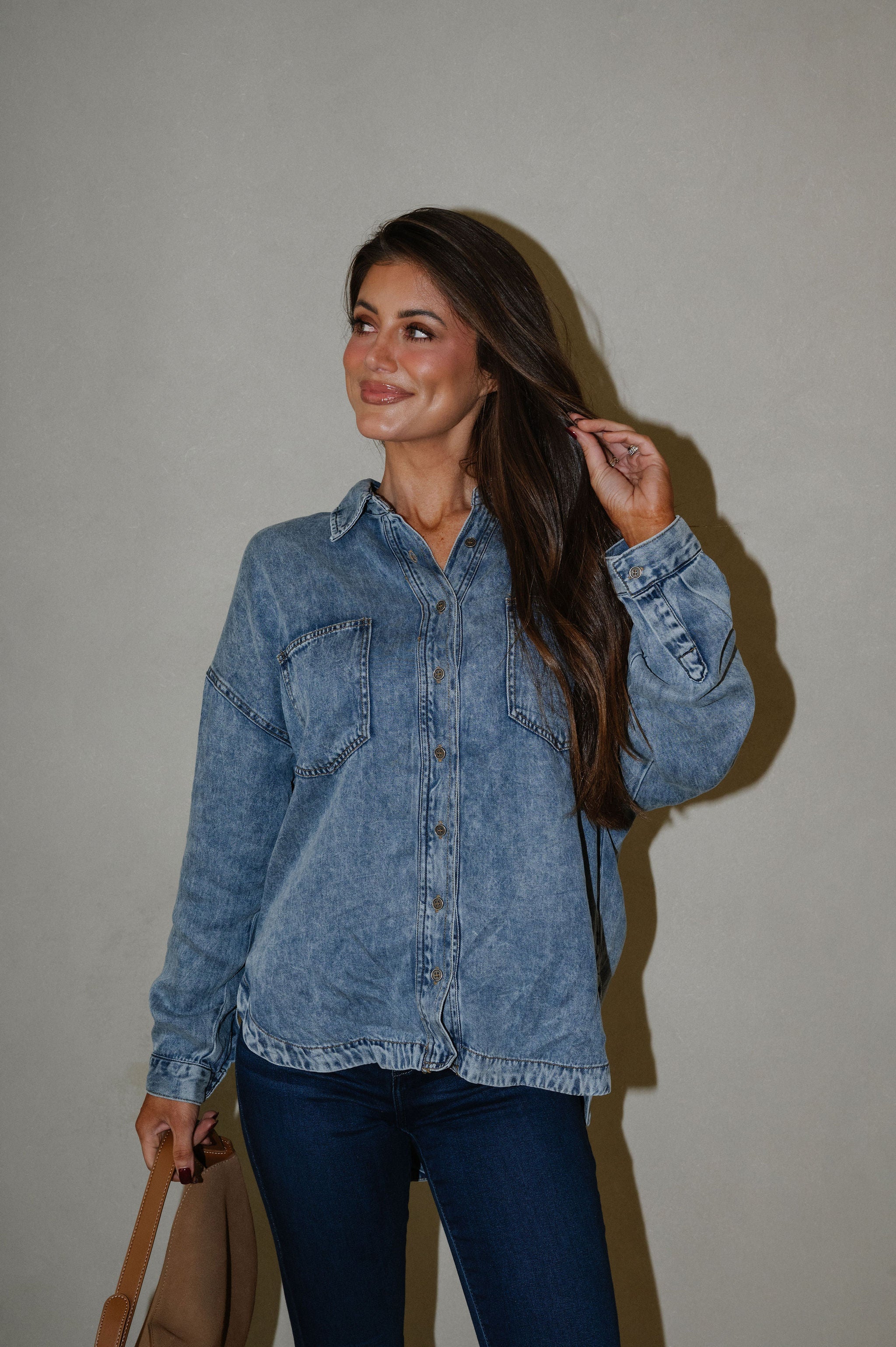 Kristina Denim Shirt