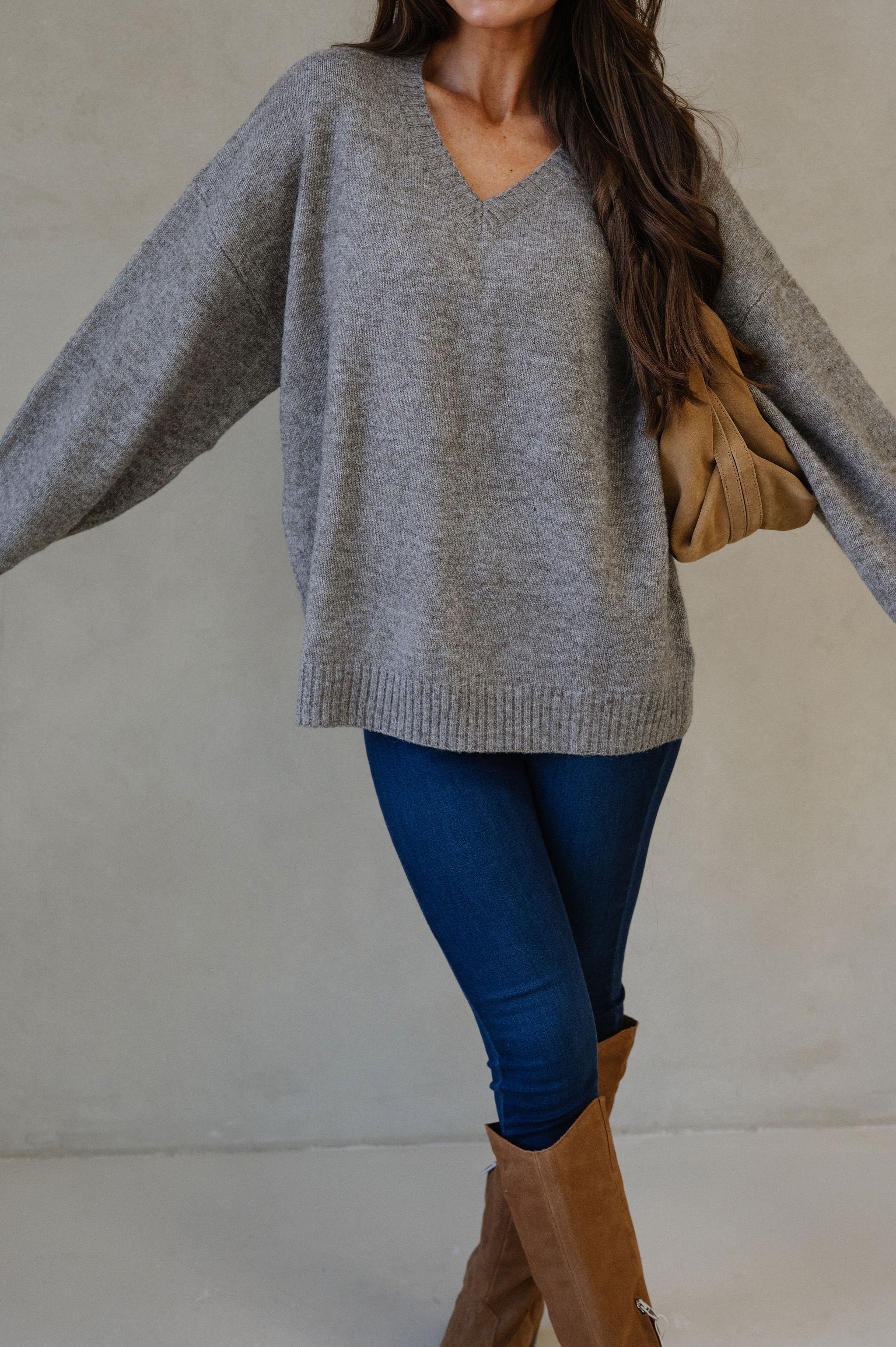 Taylor Oversized Sweater Top
