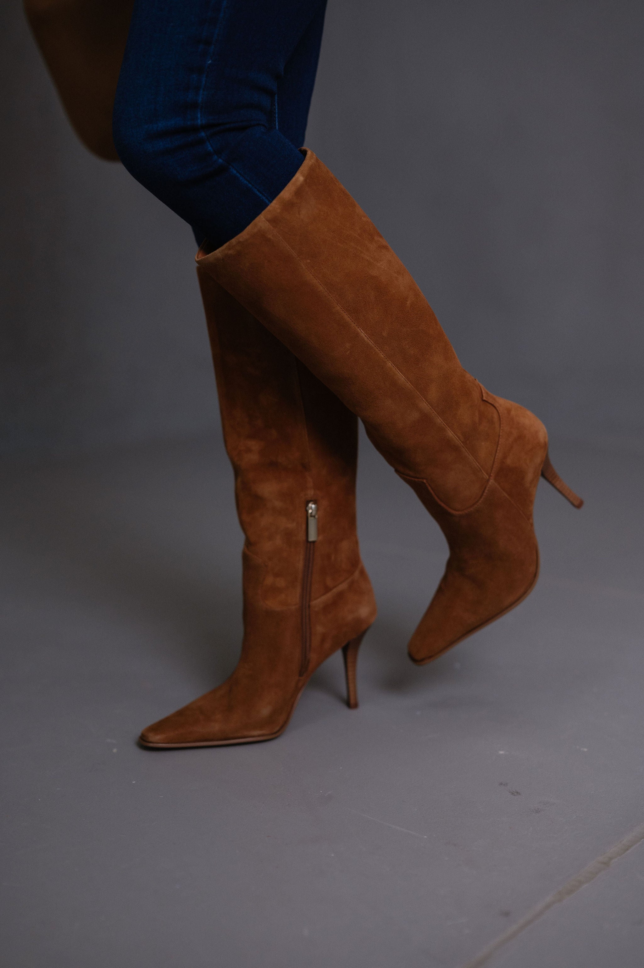 Wescot Suede Boot-Chestnut