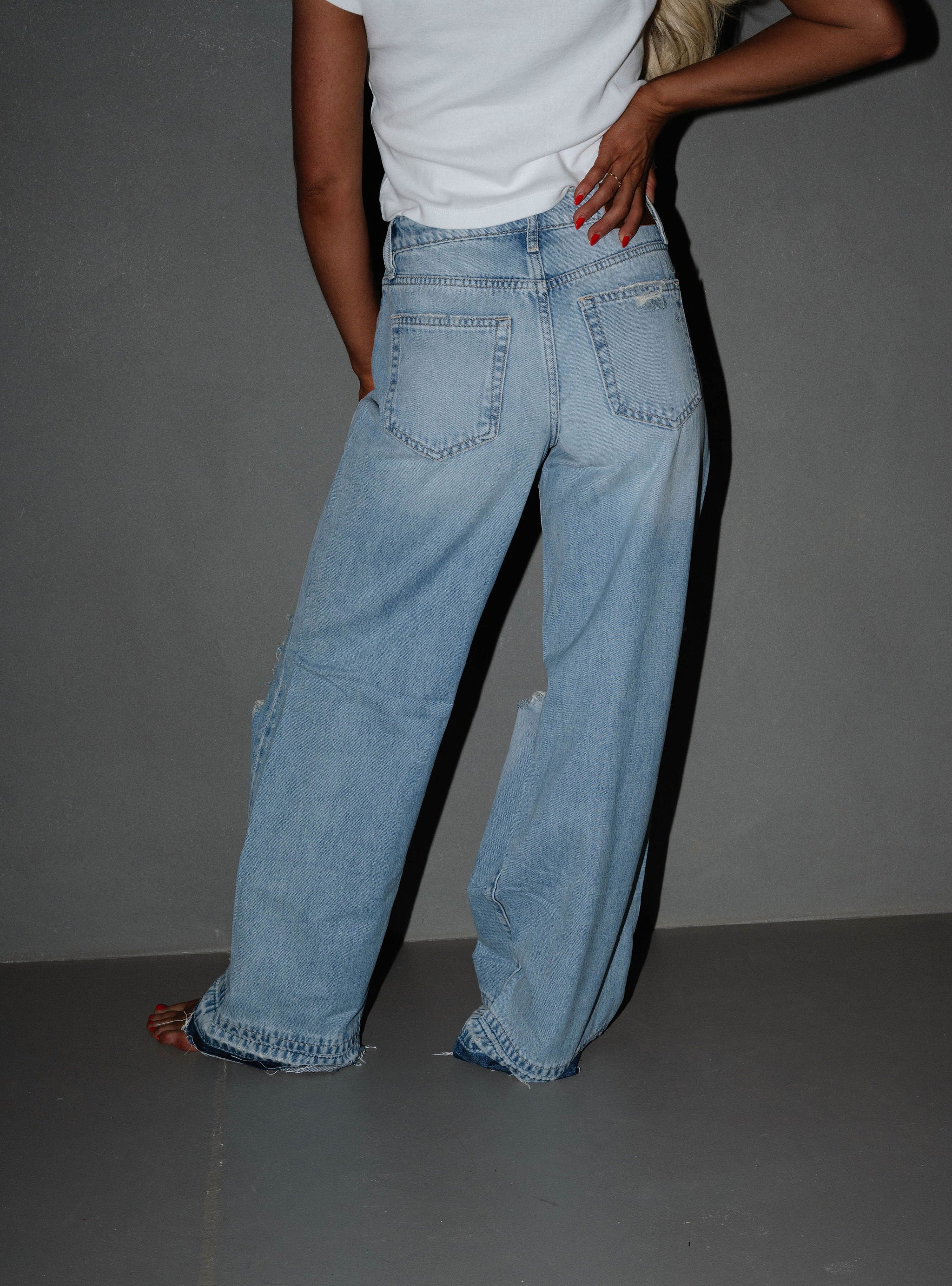 Vincent Wide Leg Jean-Medium