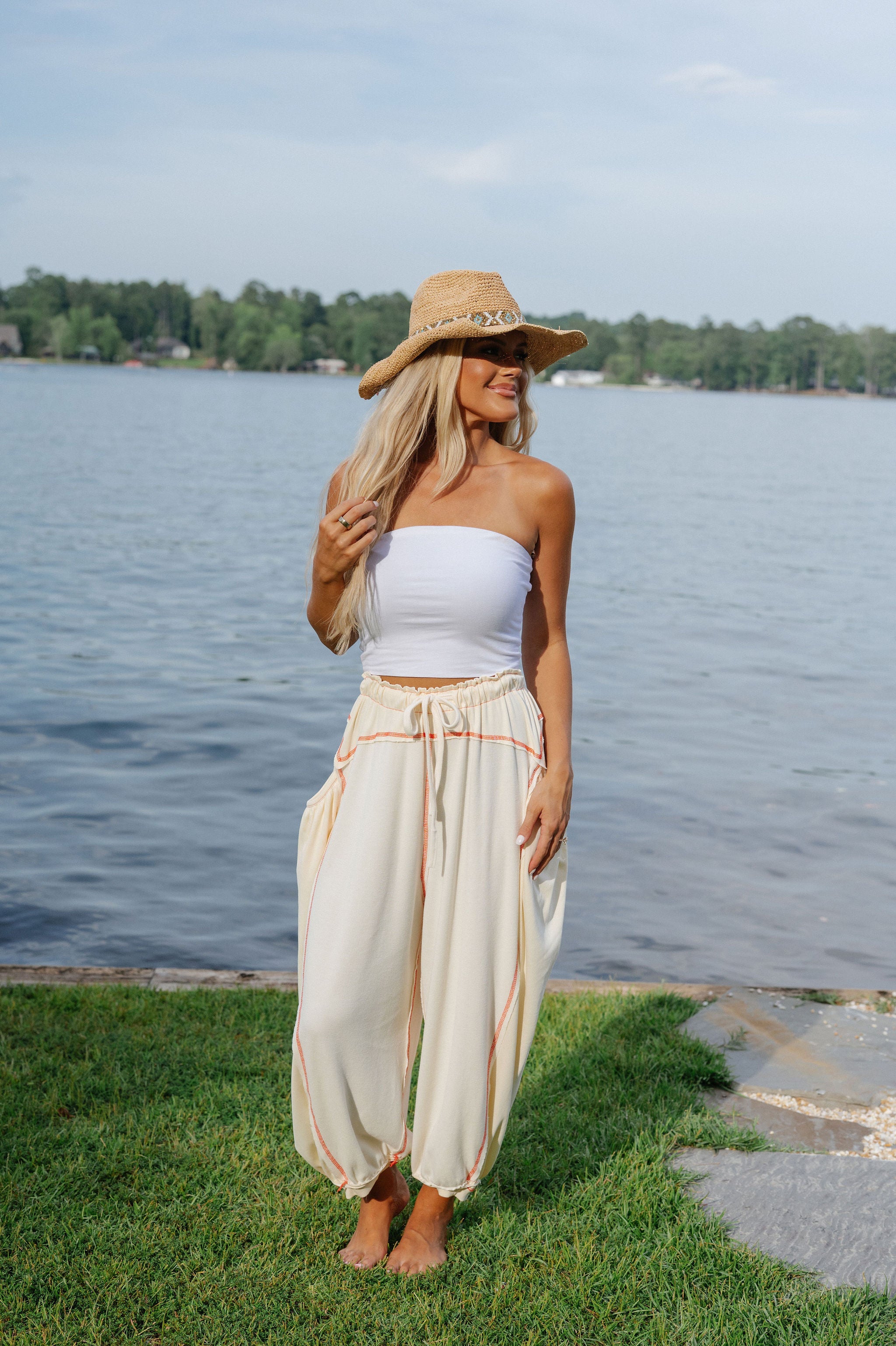 PREORDER Jessie Relaxed Pants-Natural PREORDER 9/30