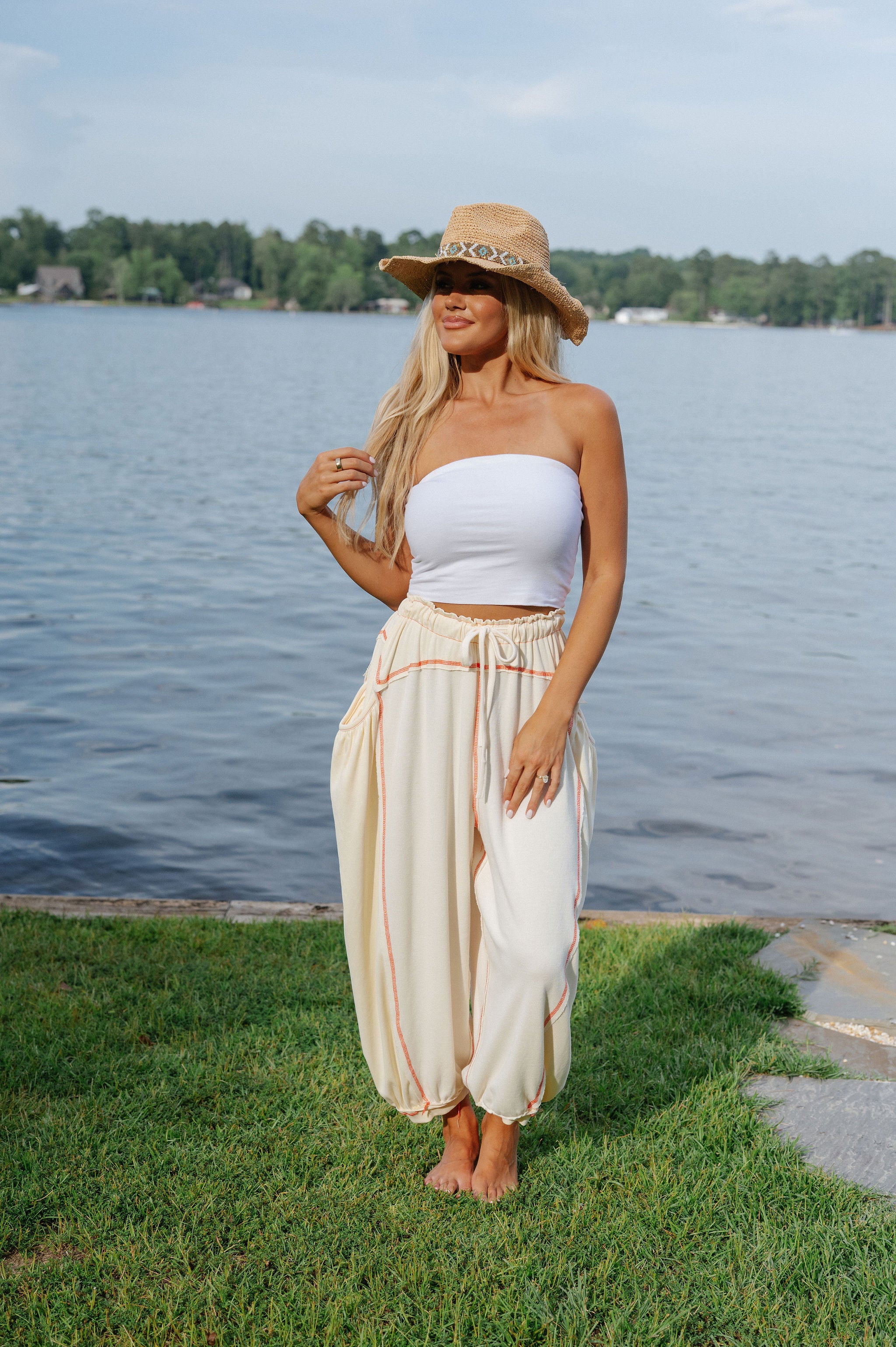 PREORDER Jessie Relaxed Pants-Natural PREORDER 9/30