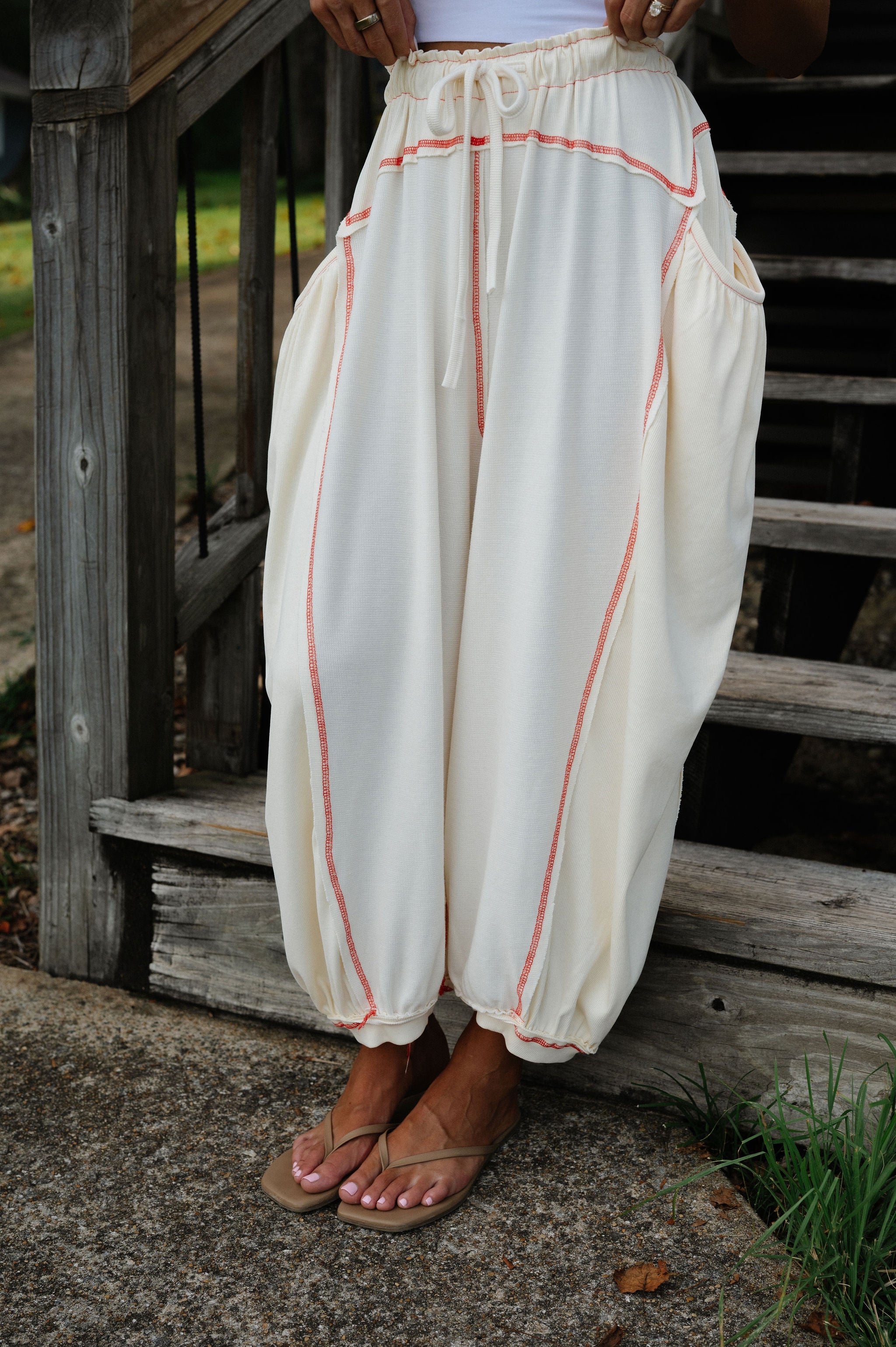 PREORDER Jessie Relaxed Pants-Natural PREORDER 9/30