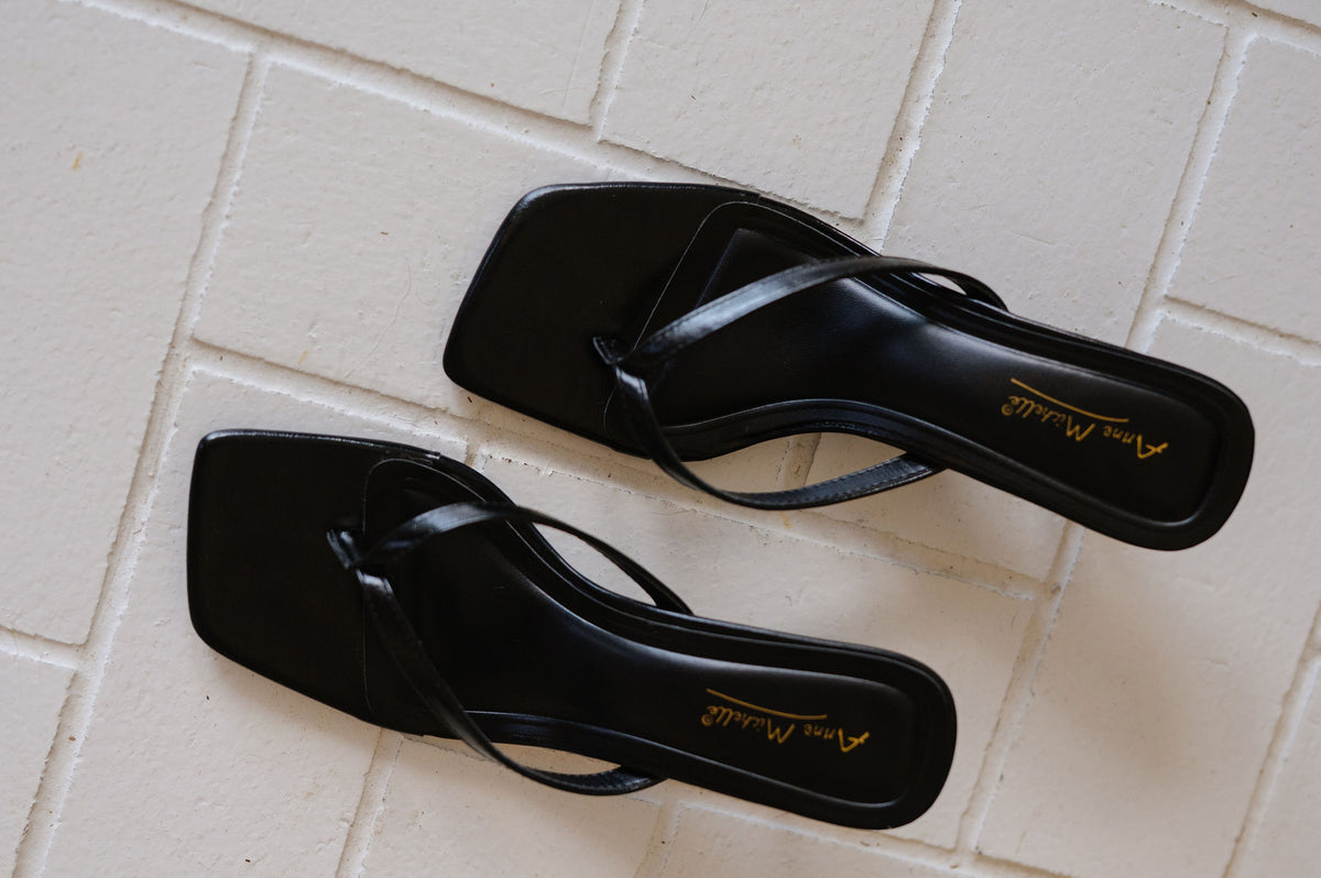 Align Kitten Heel-Black