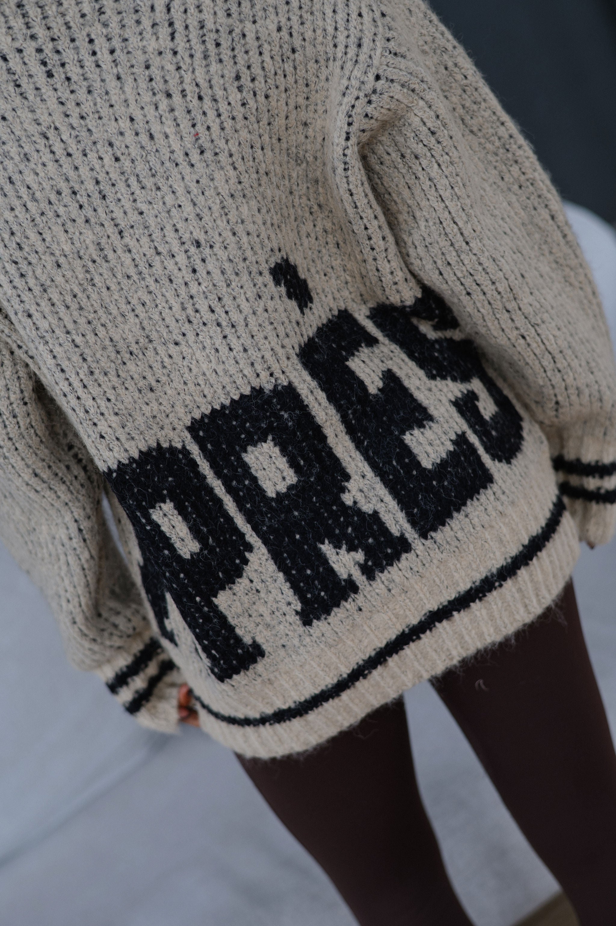 Apres Zip Cardigan-Oatmeal