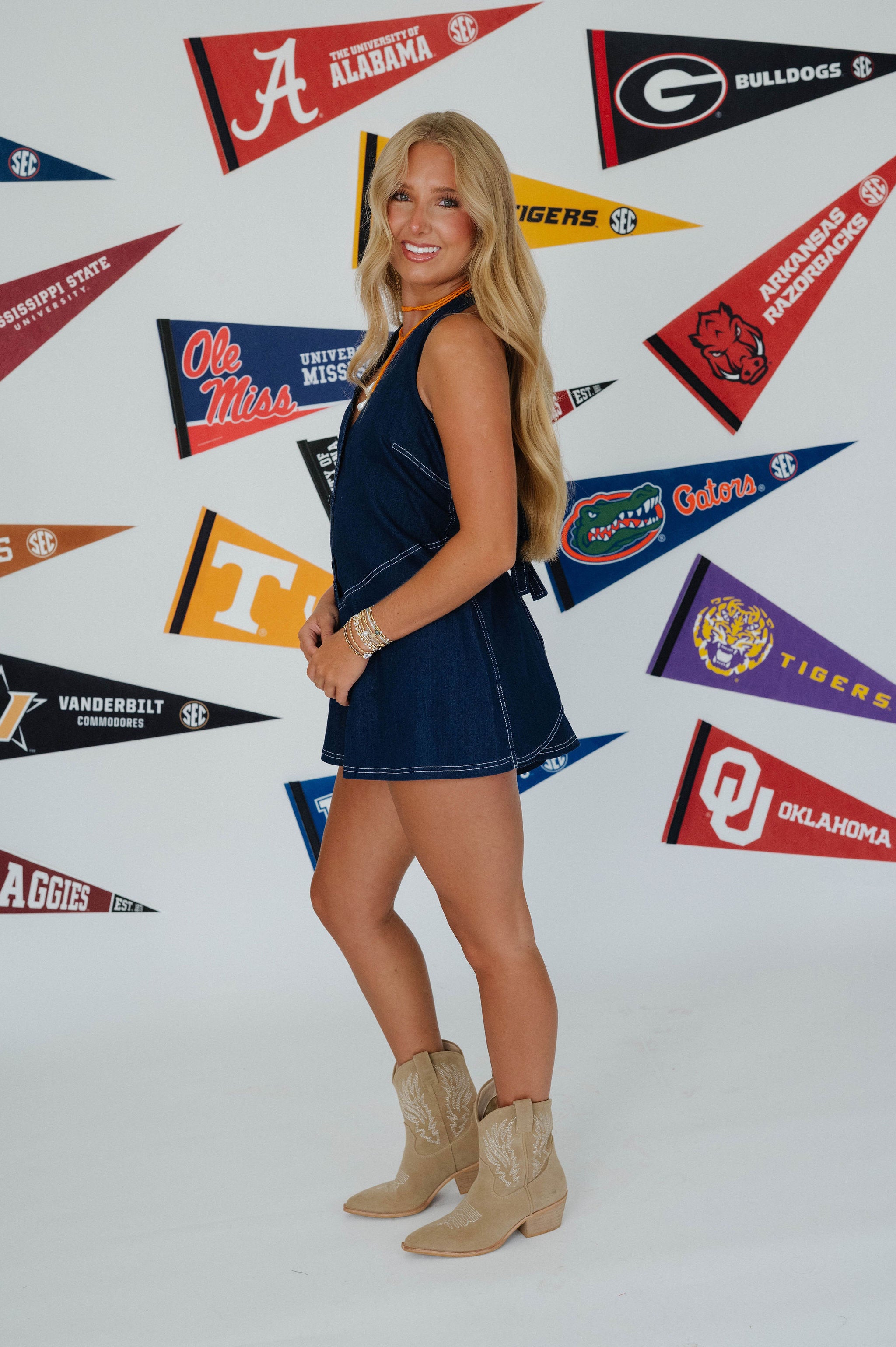Remi Dark Denim Romper