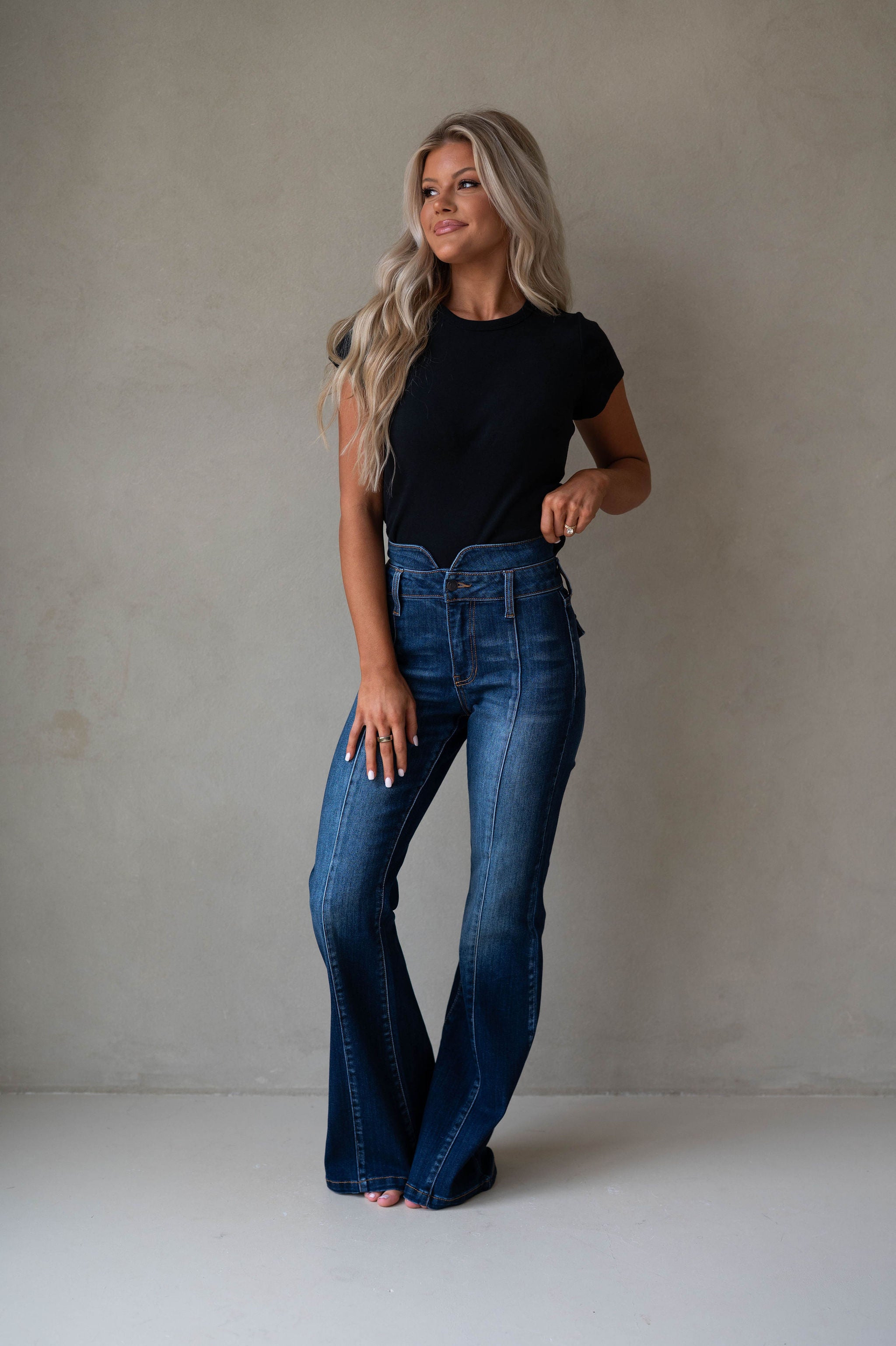 Luna Flare Jean-Dark