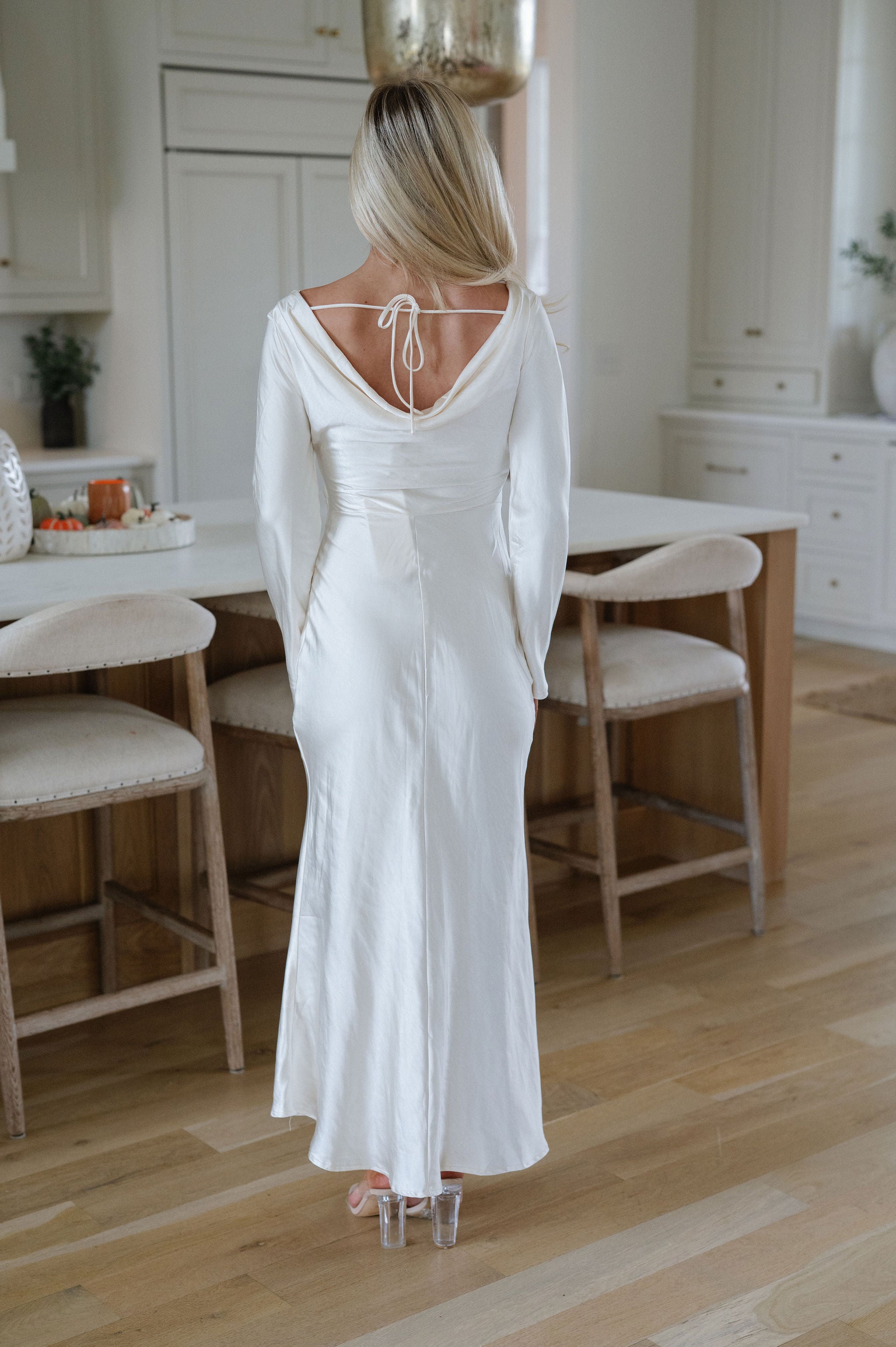 Poppy Maxi Dress-Oyster