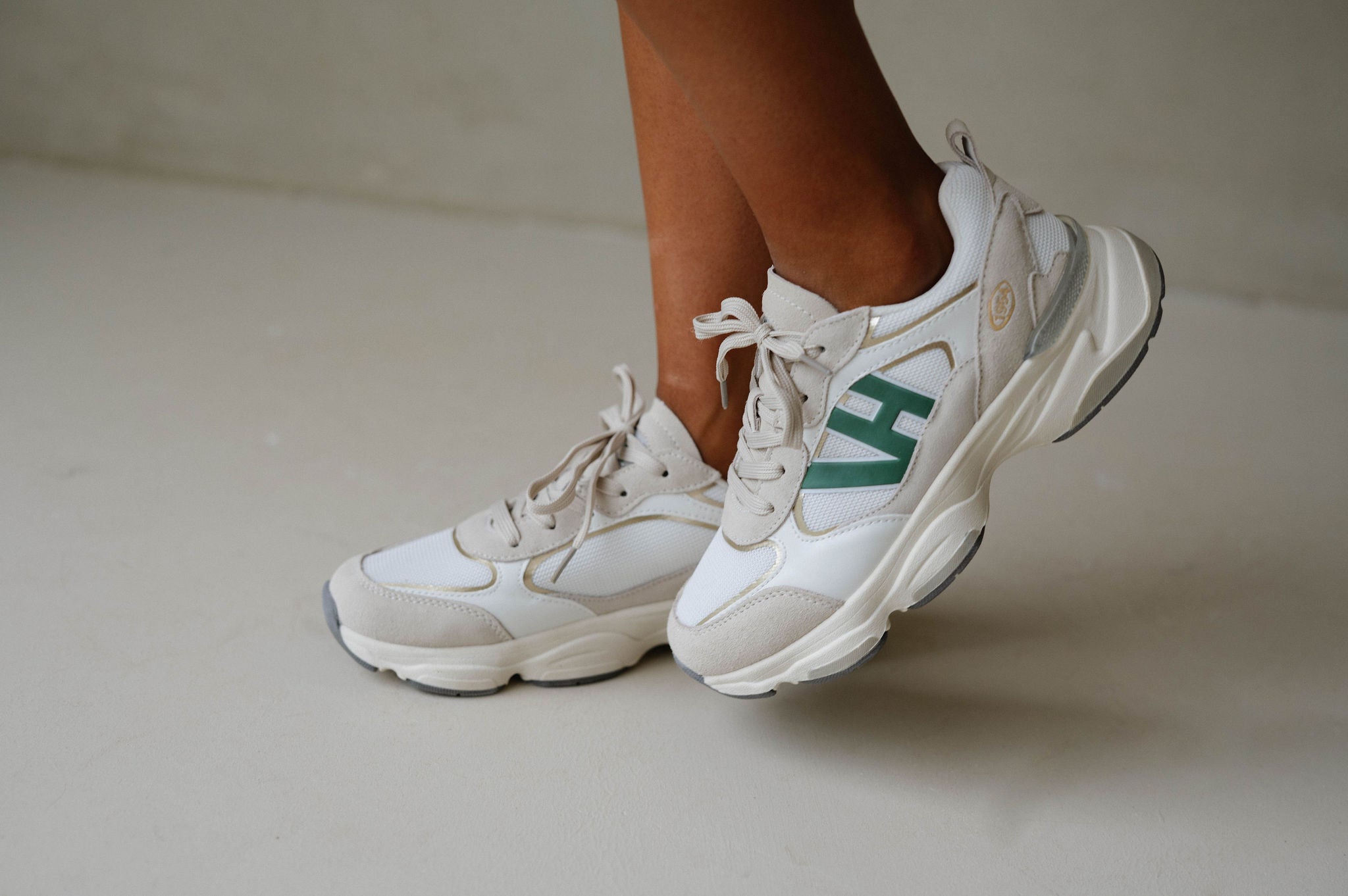 Dash 2 Sneakers-White/Green