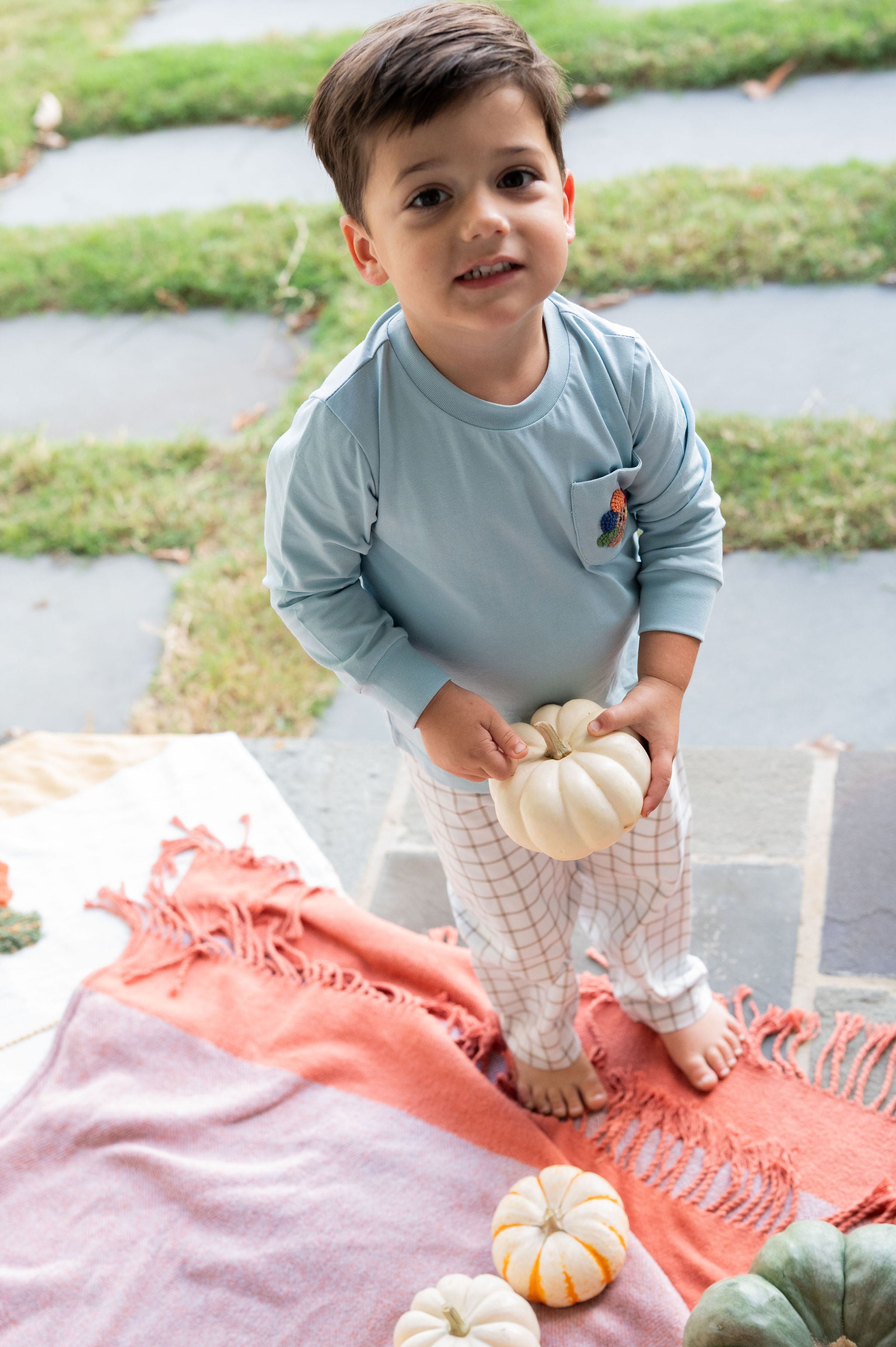 Turkey Time Boy Pants Set