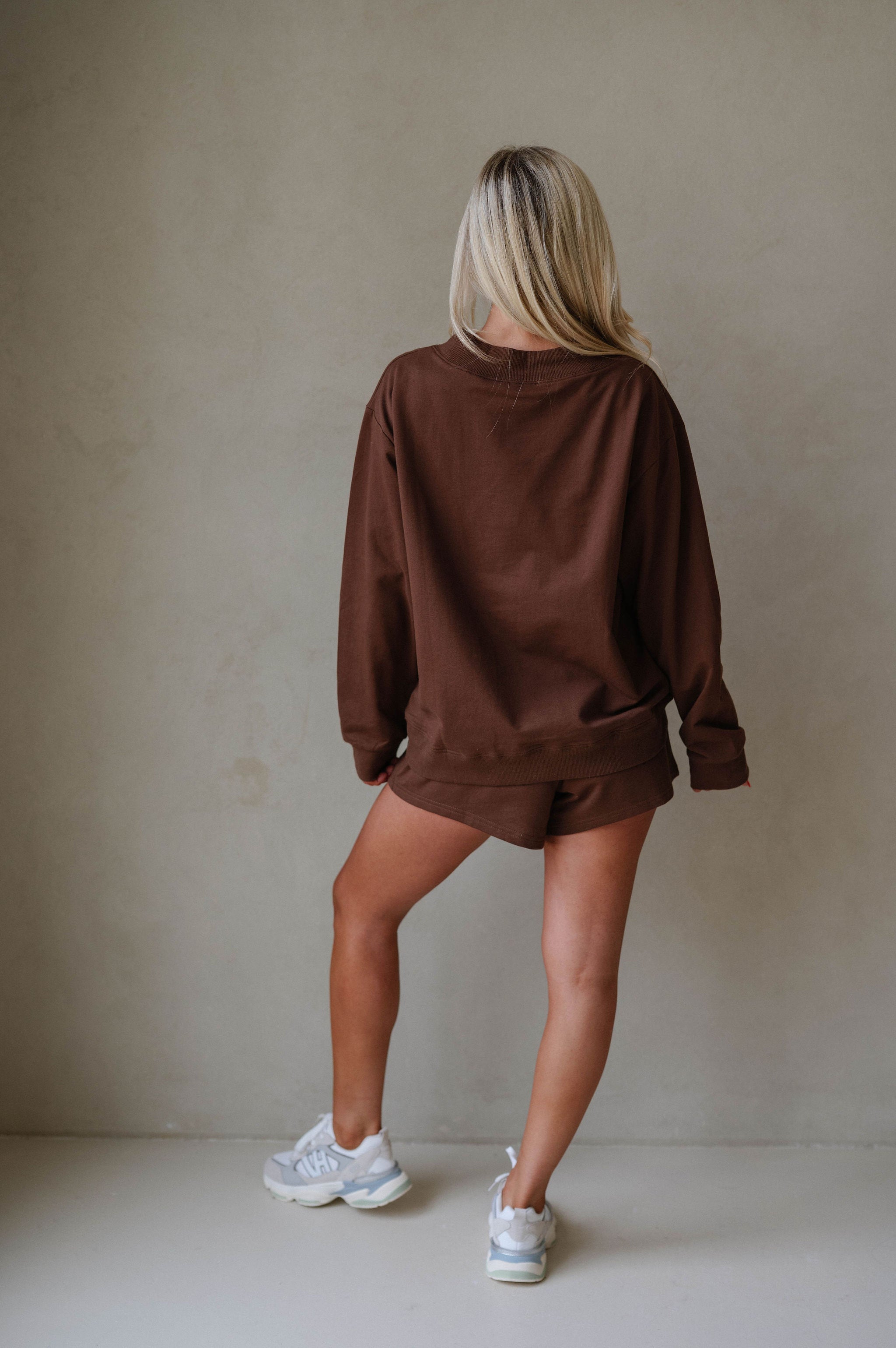 Brooke Shorts Set- Chocolate