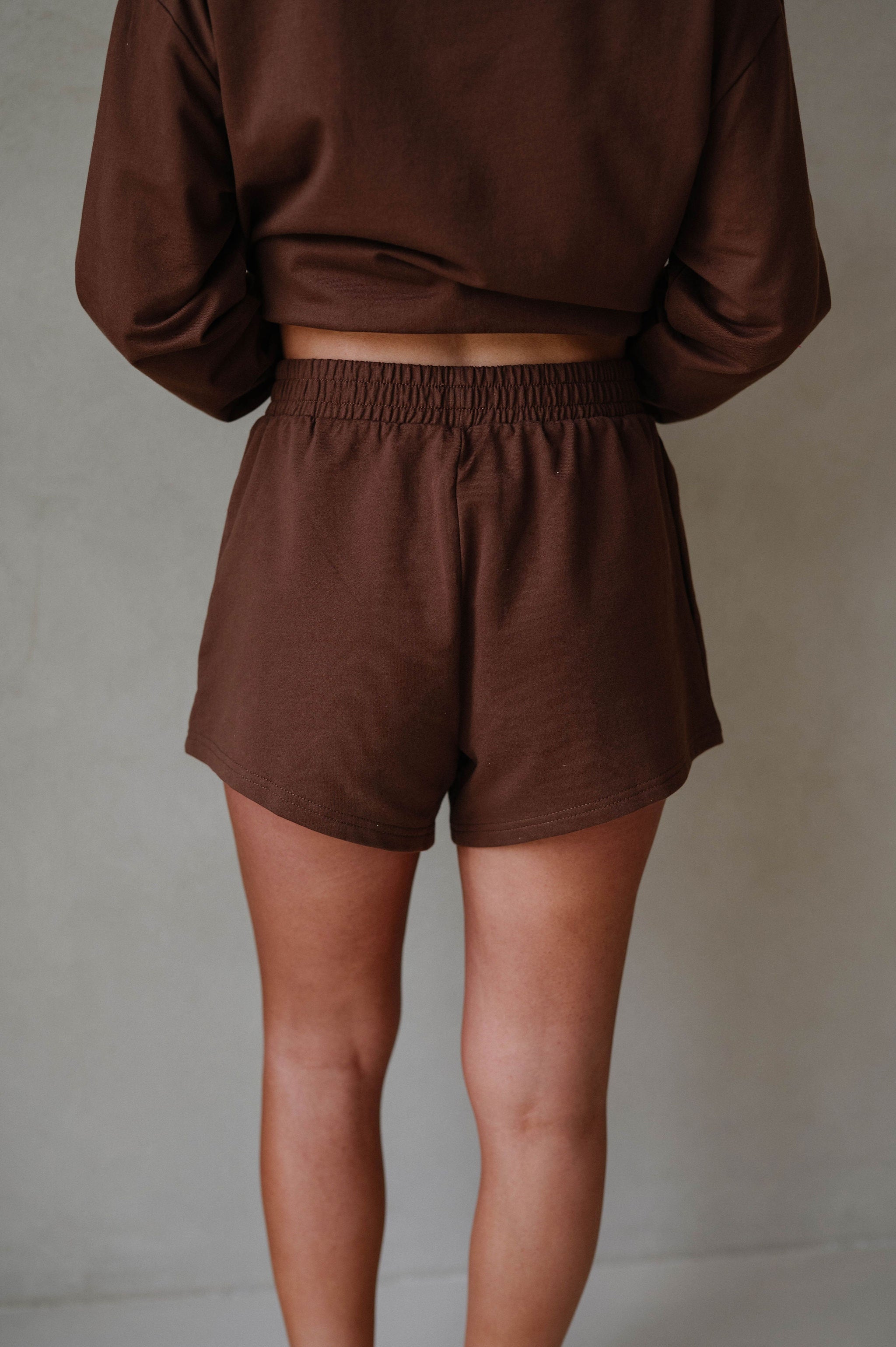 Brooke Shorts Set- Chocolate