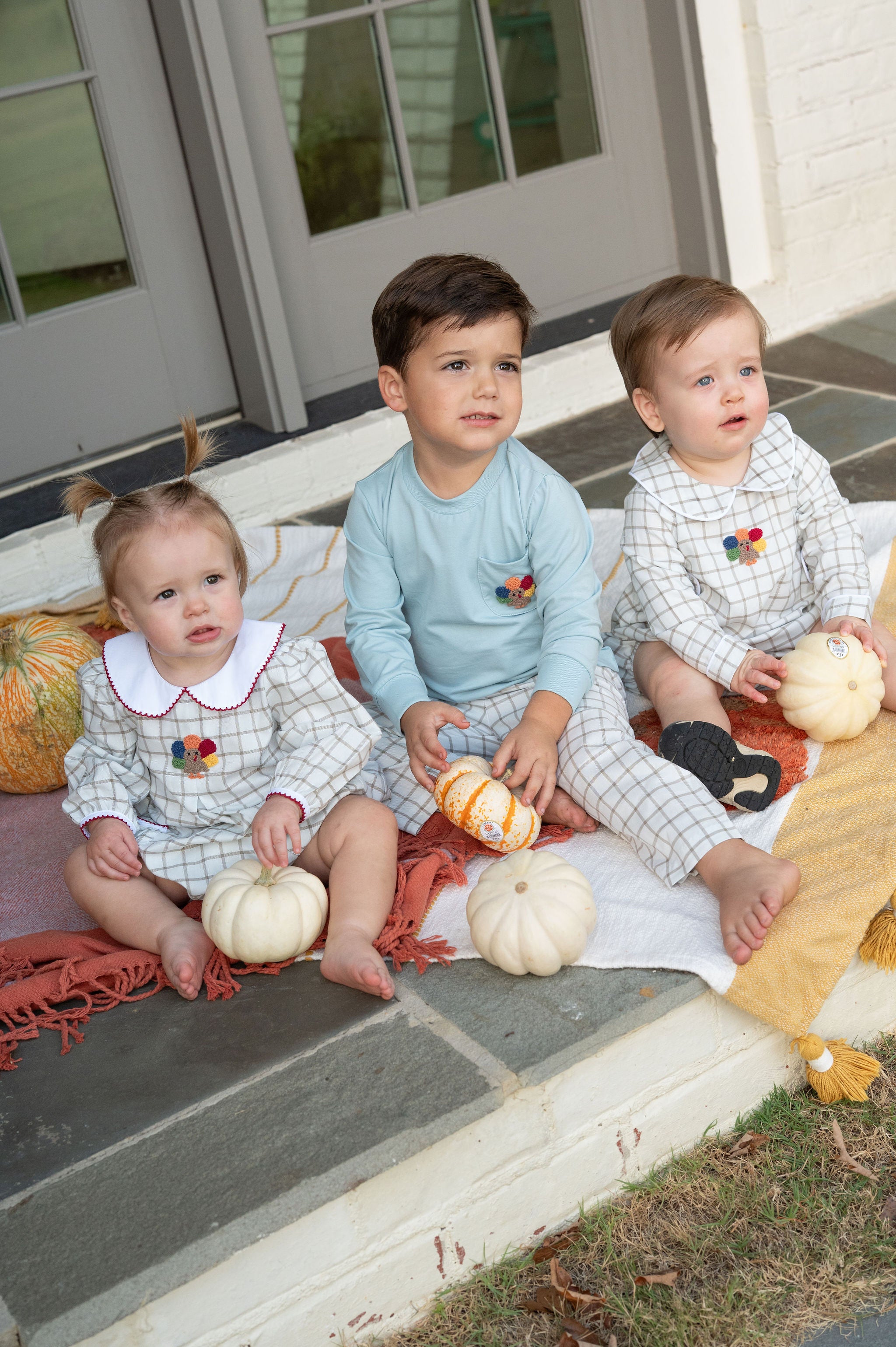 Turkey Time Boy Pants Set