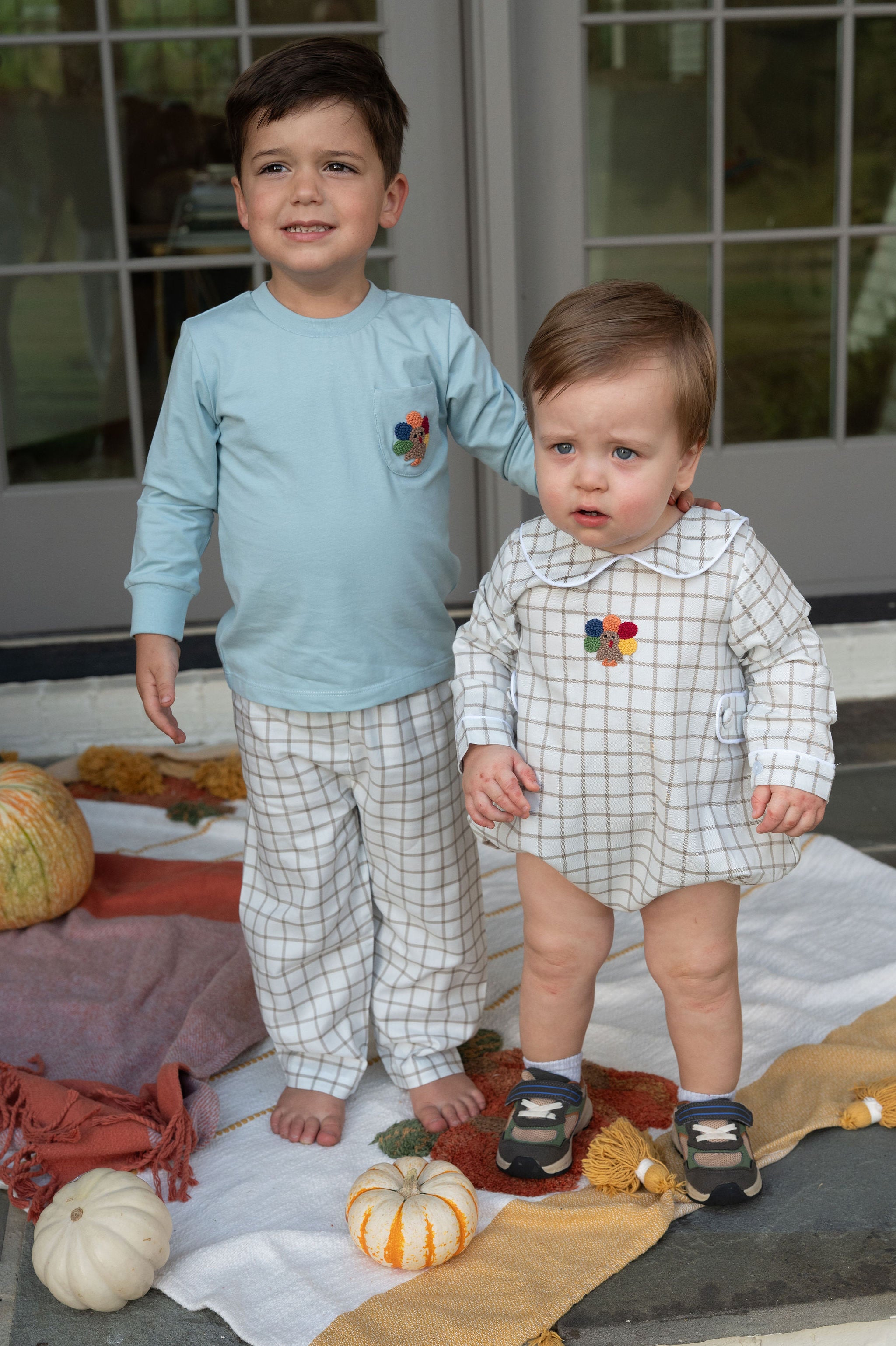 Turkey Time Boy Pants Set