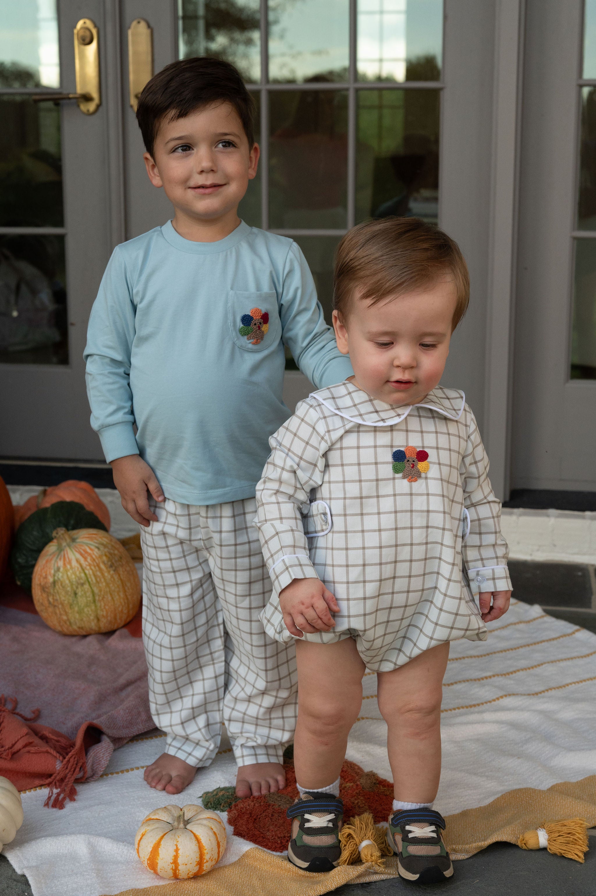 Turkey Time Boy Pants Set