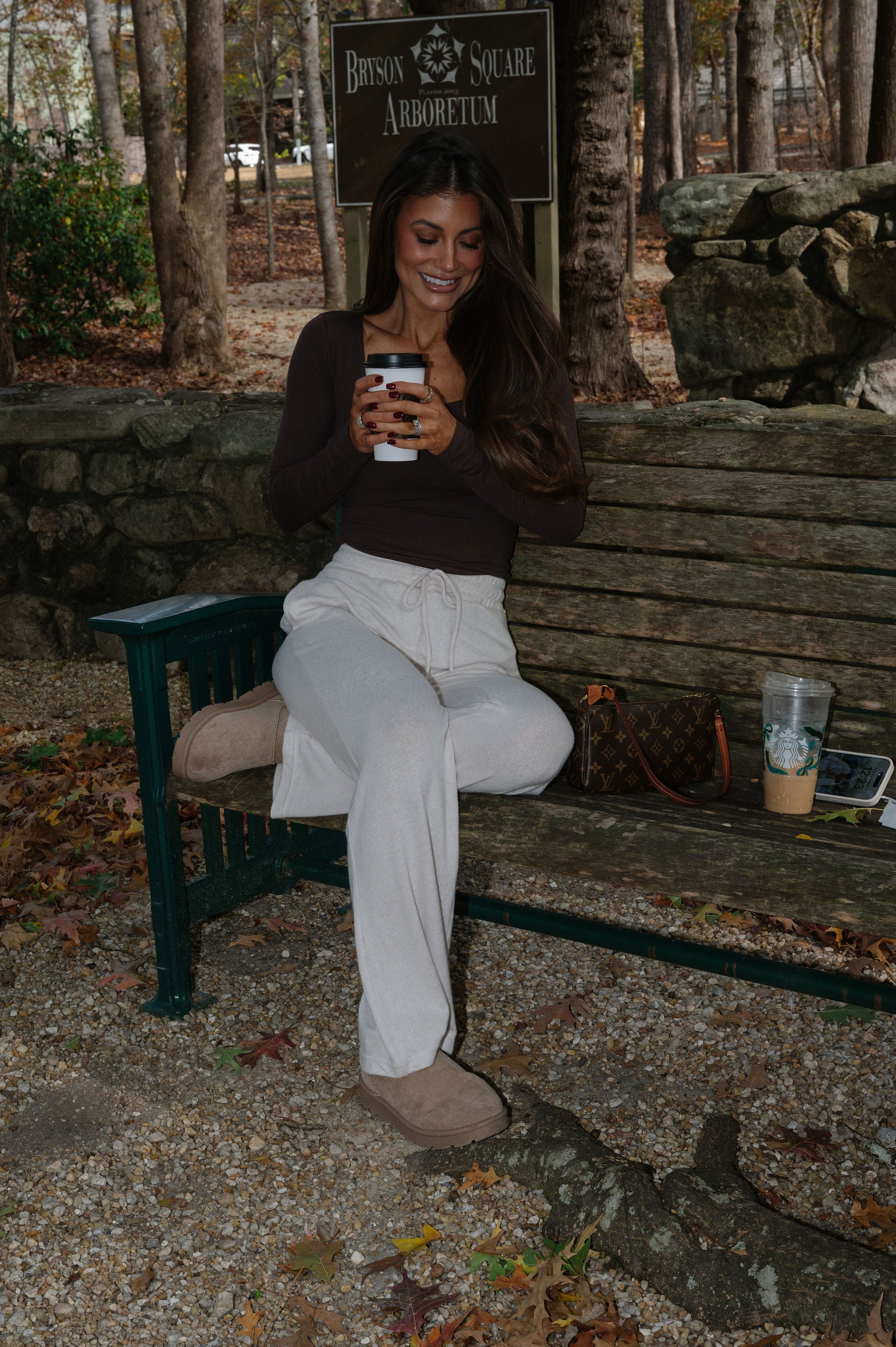 Staple Jersey Square Neck Top-Chocolate