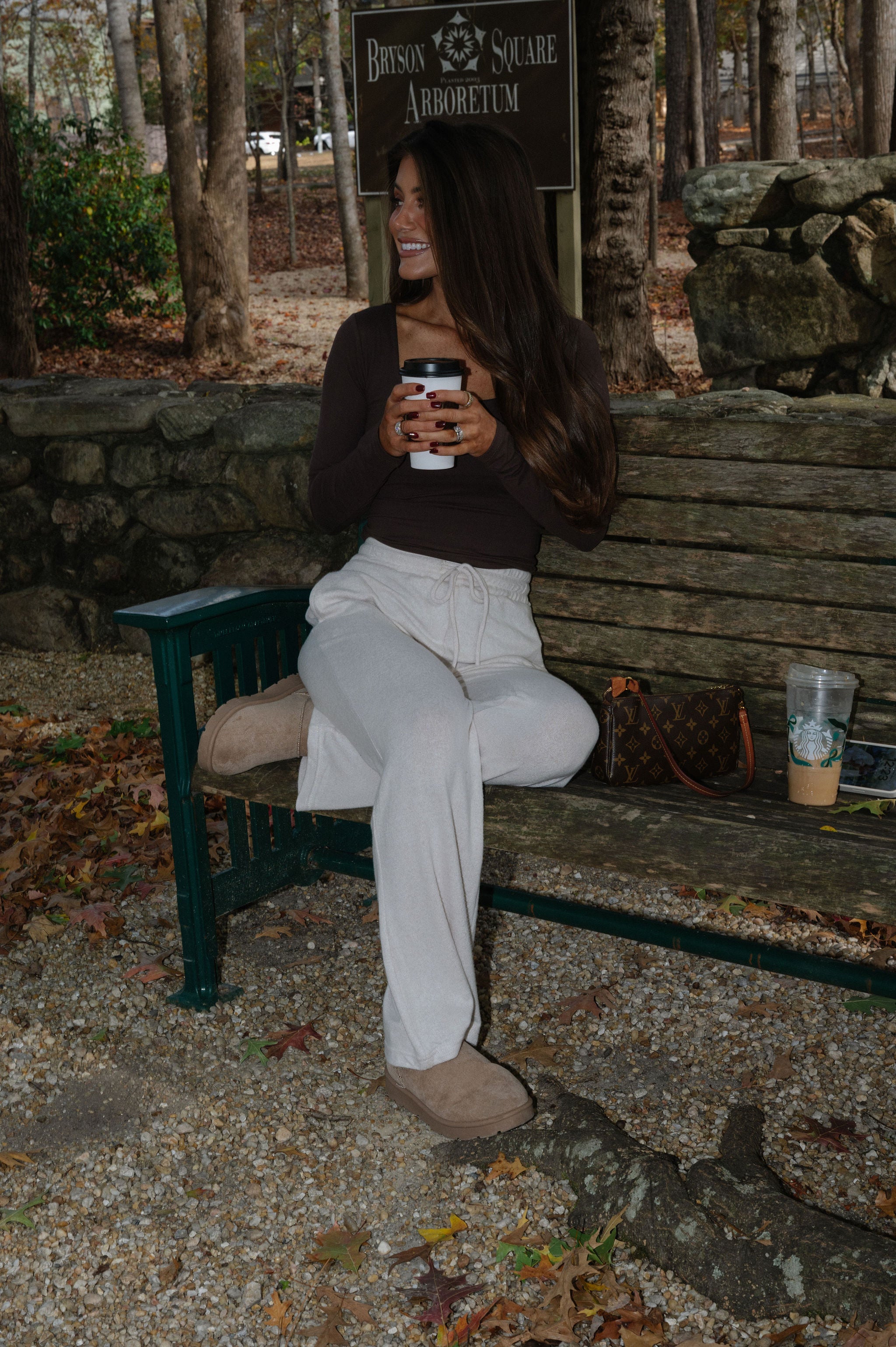 Staple Jersey Square Neck Top-Chocolate