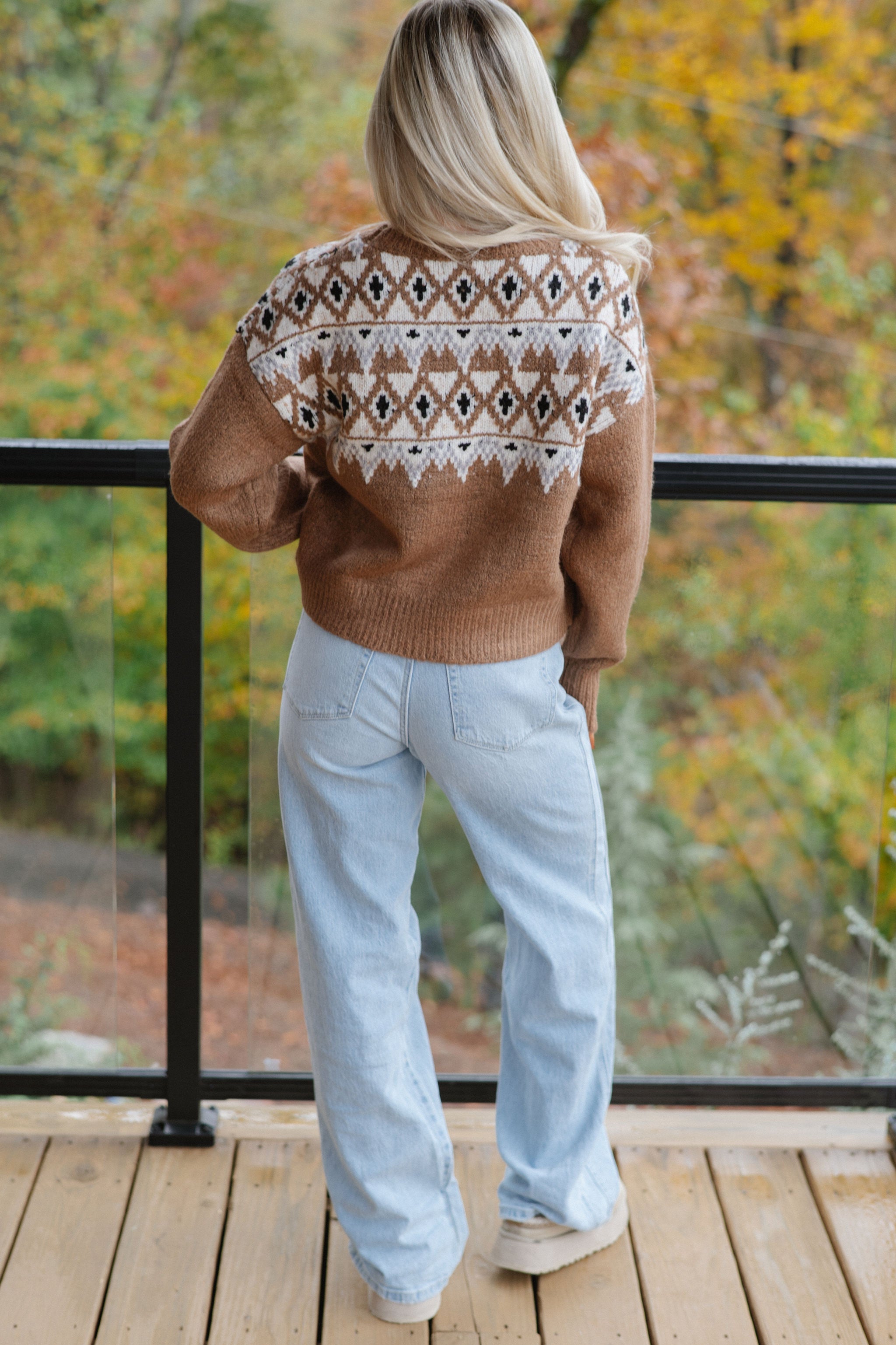 Grayson Sweater-Brown