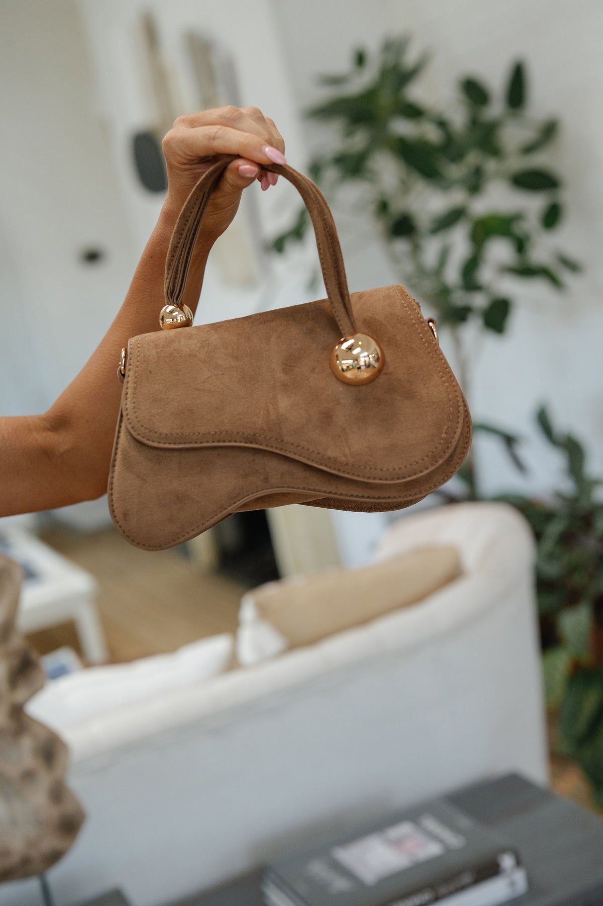 Nova Mini Purse-Mocha