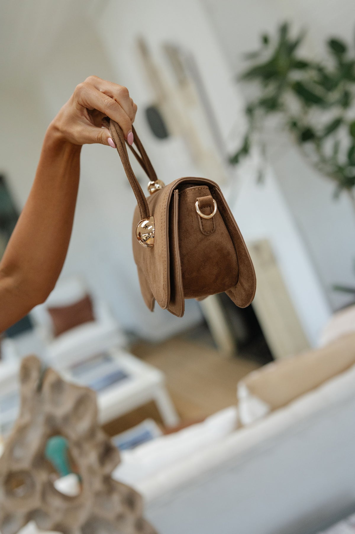 Nova Mini Purse-Mocha