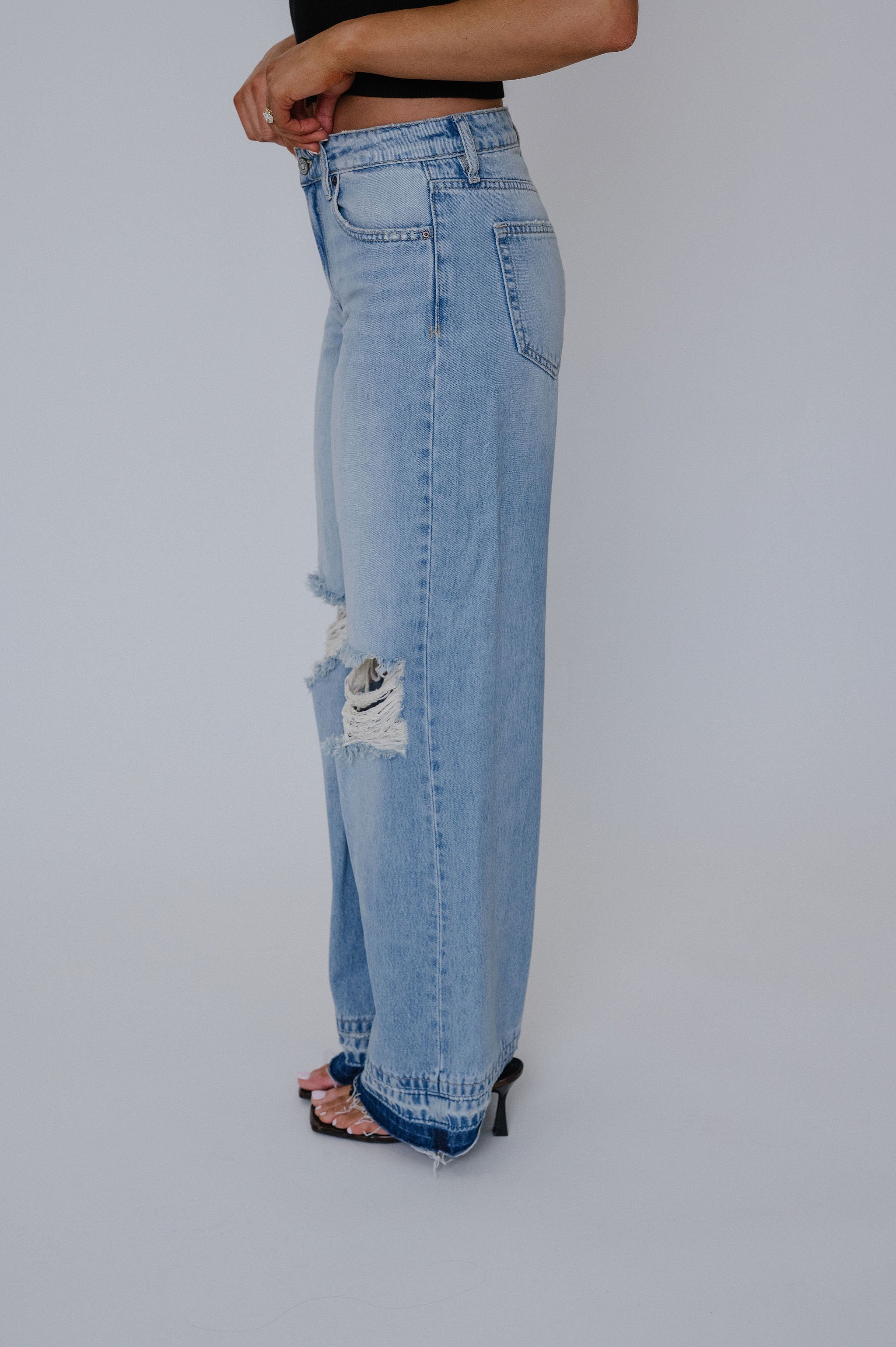 Vincent Wide Leg Jean-Medium