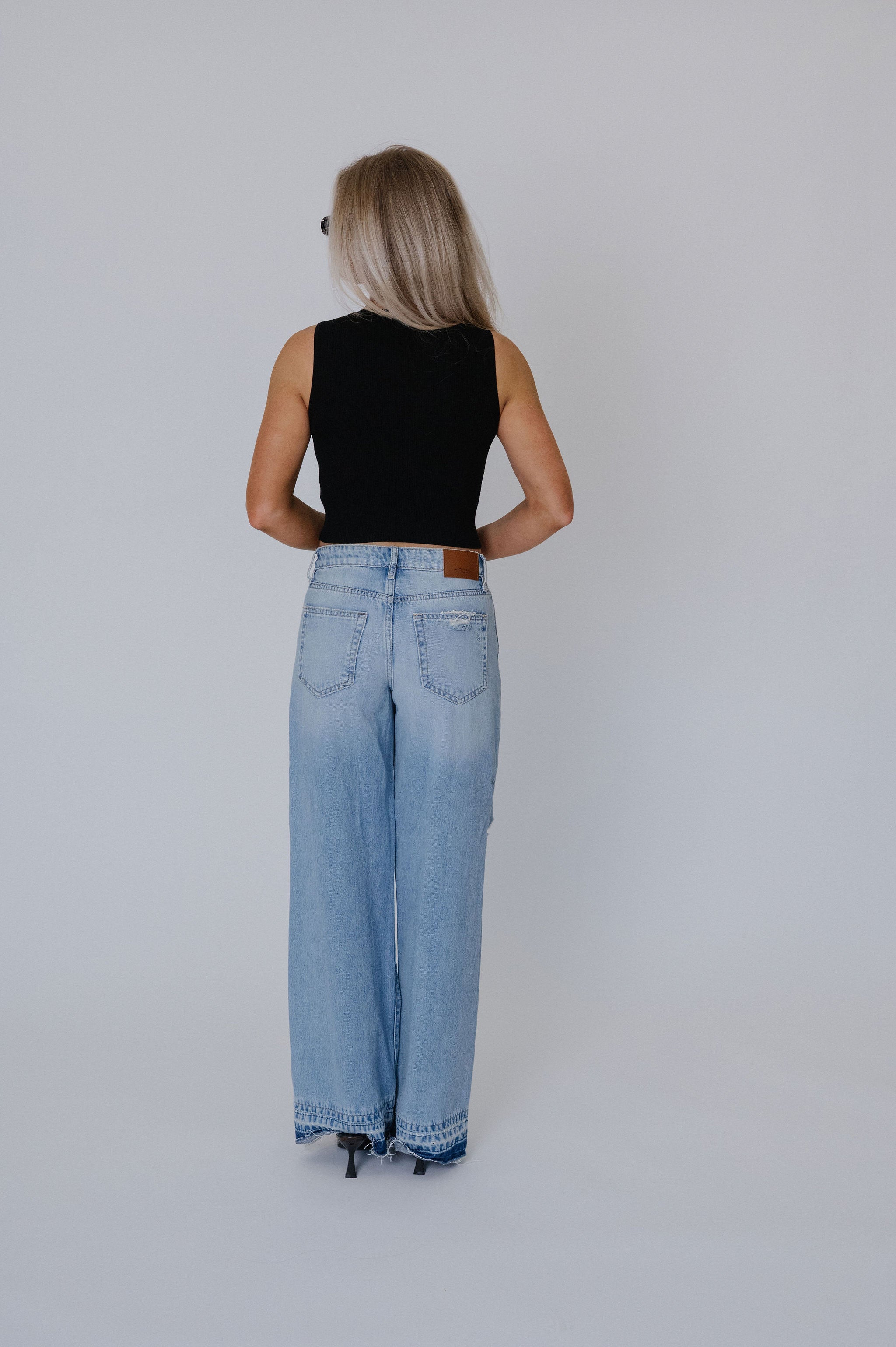 Vincent Wide Leg Jean-Medium