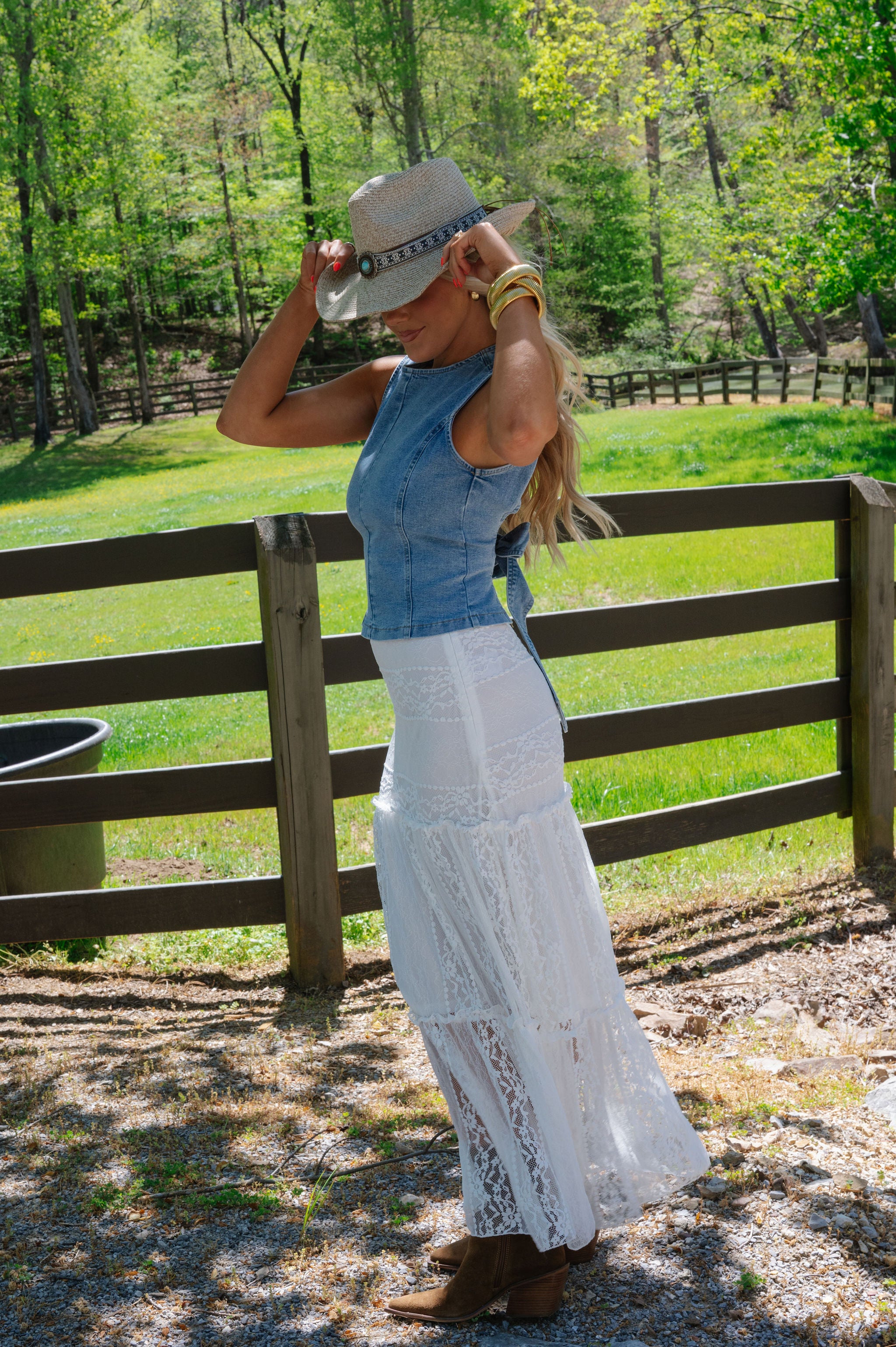 Carina Top-Light Denim