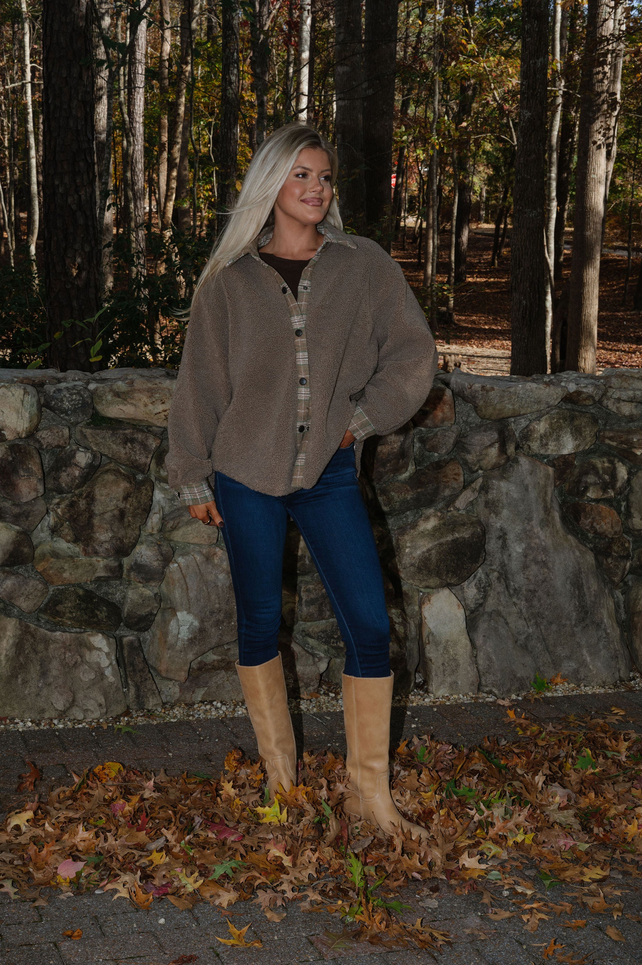 Duke Sherpa Jacket- Mocha