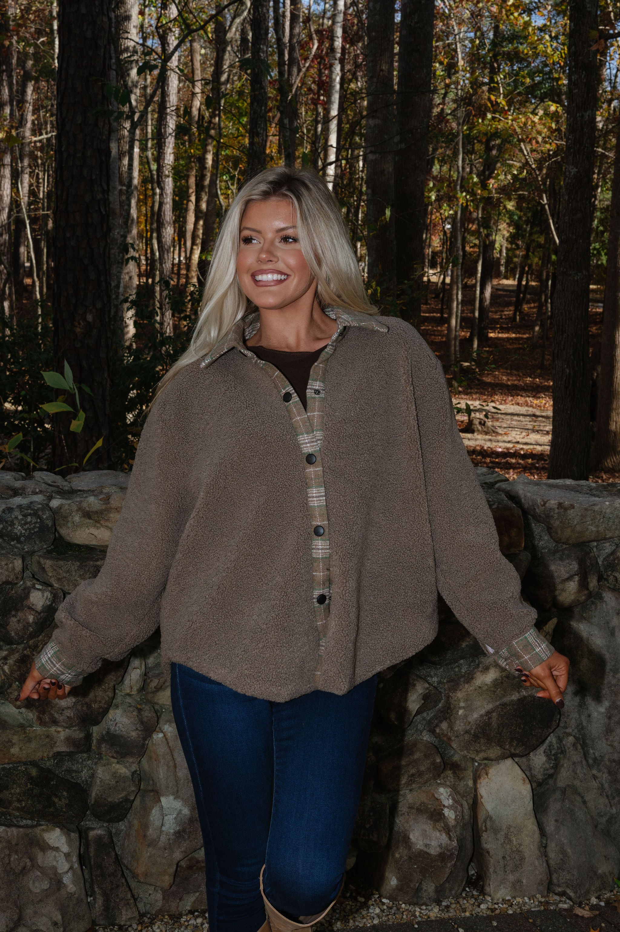 Duke Sherpa Jacket- Mocha