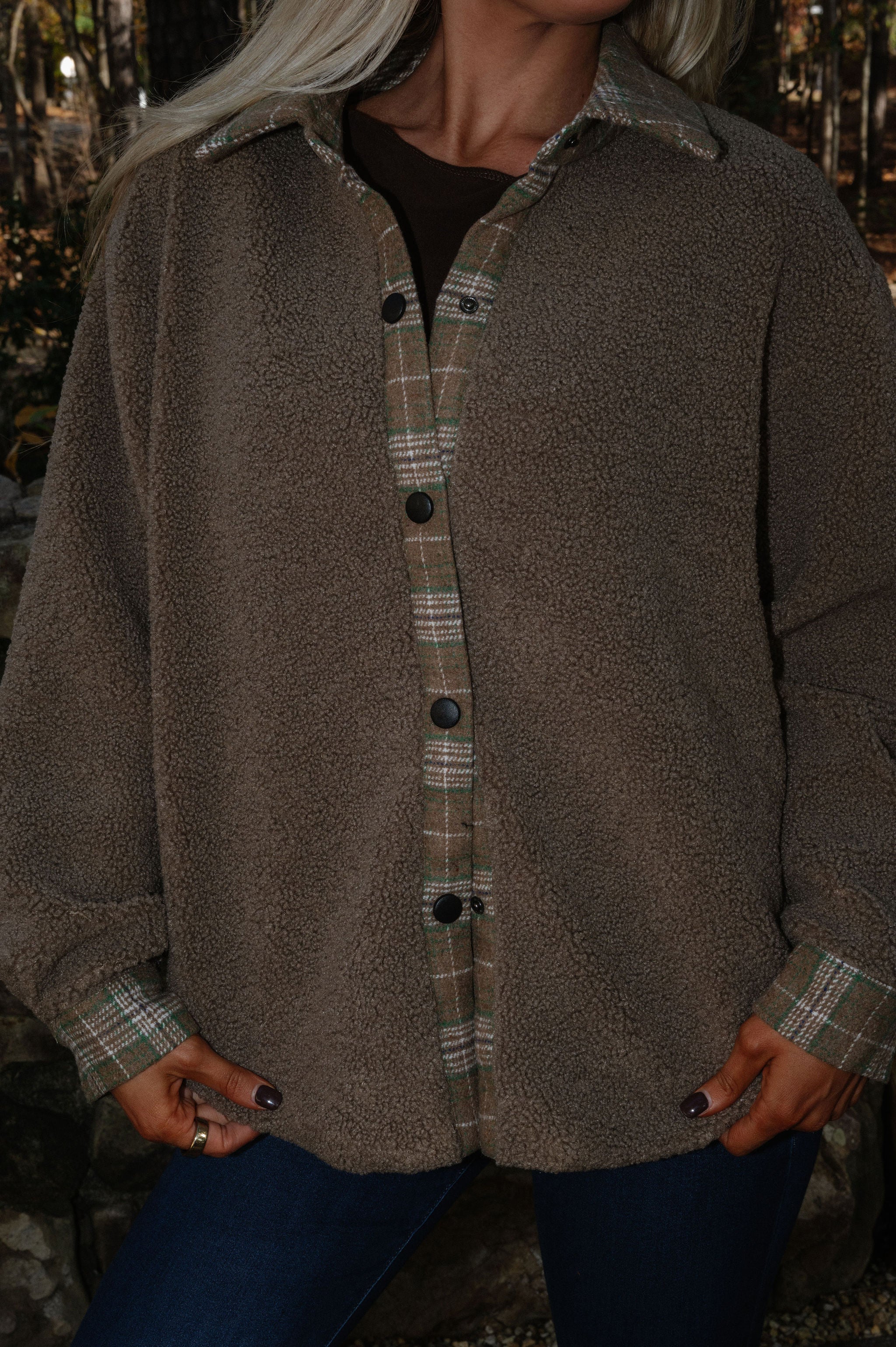 Duke Sherpa Jacket- Mocha