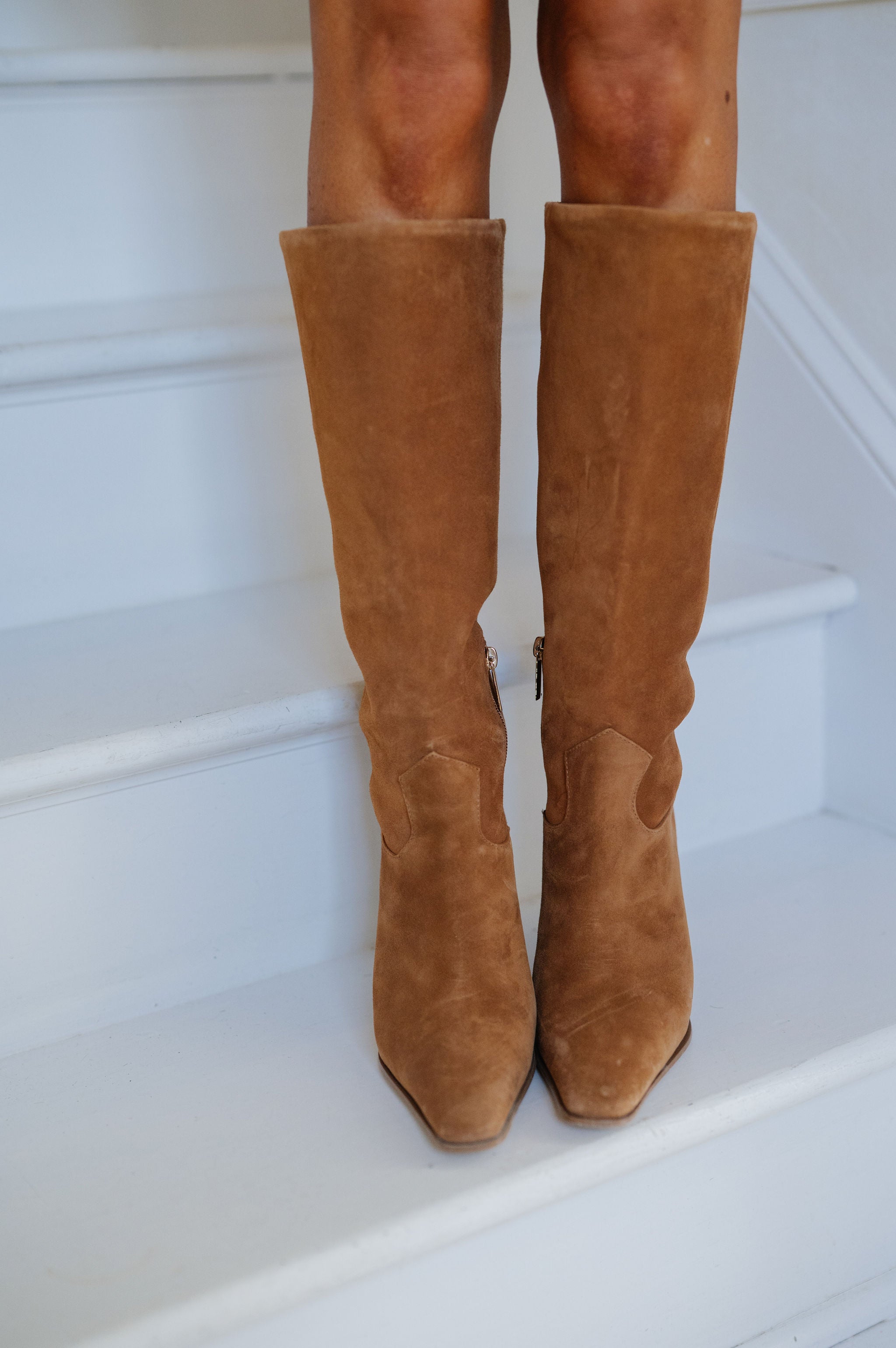 Wescot Suede Boot-Chestnut