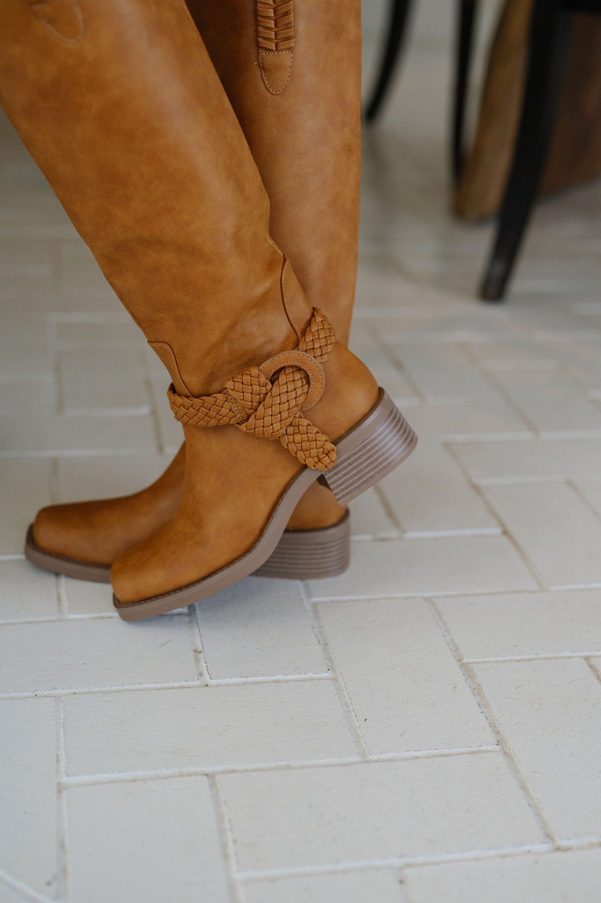 Cheyenne Riding Boots-Honey