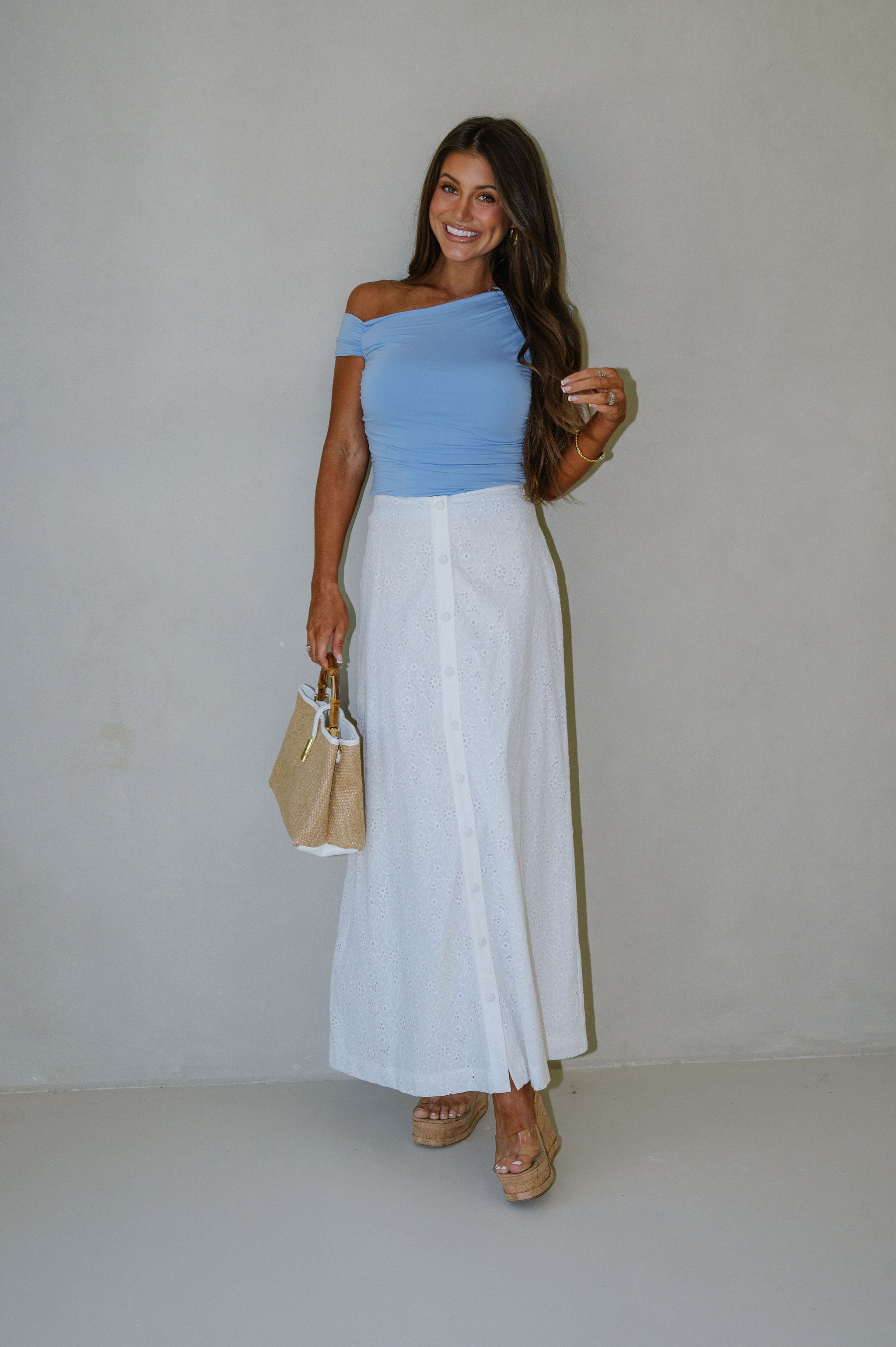 Savvy Skirt- Ivory