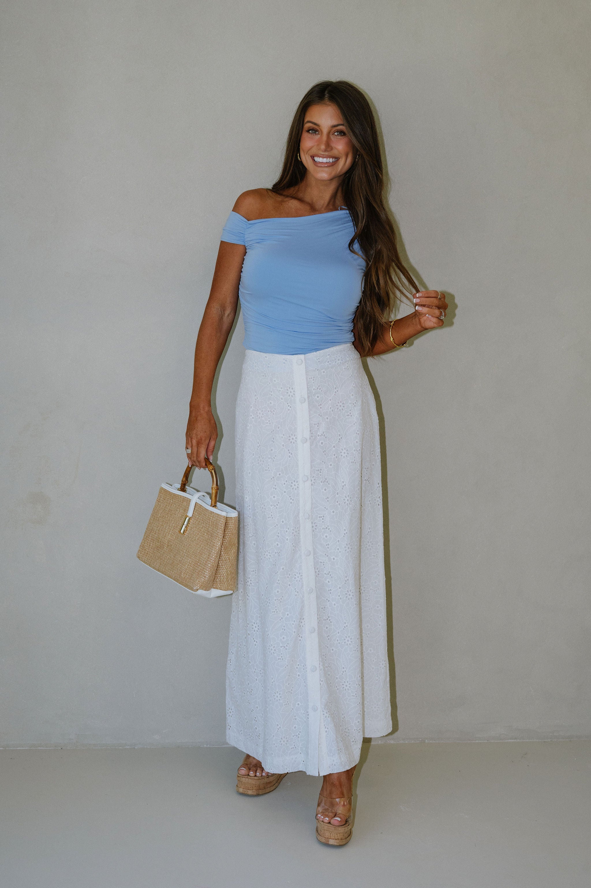 Savvy Skirt- Ivory