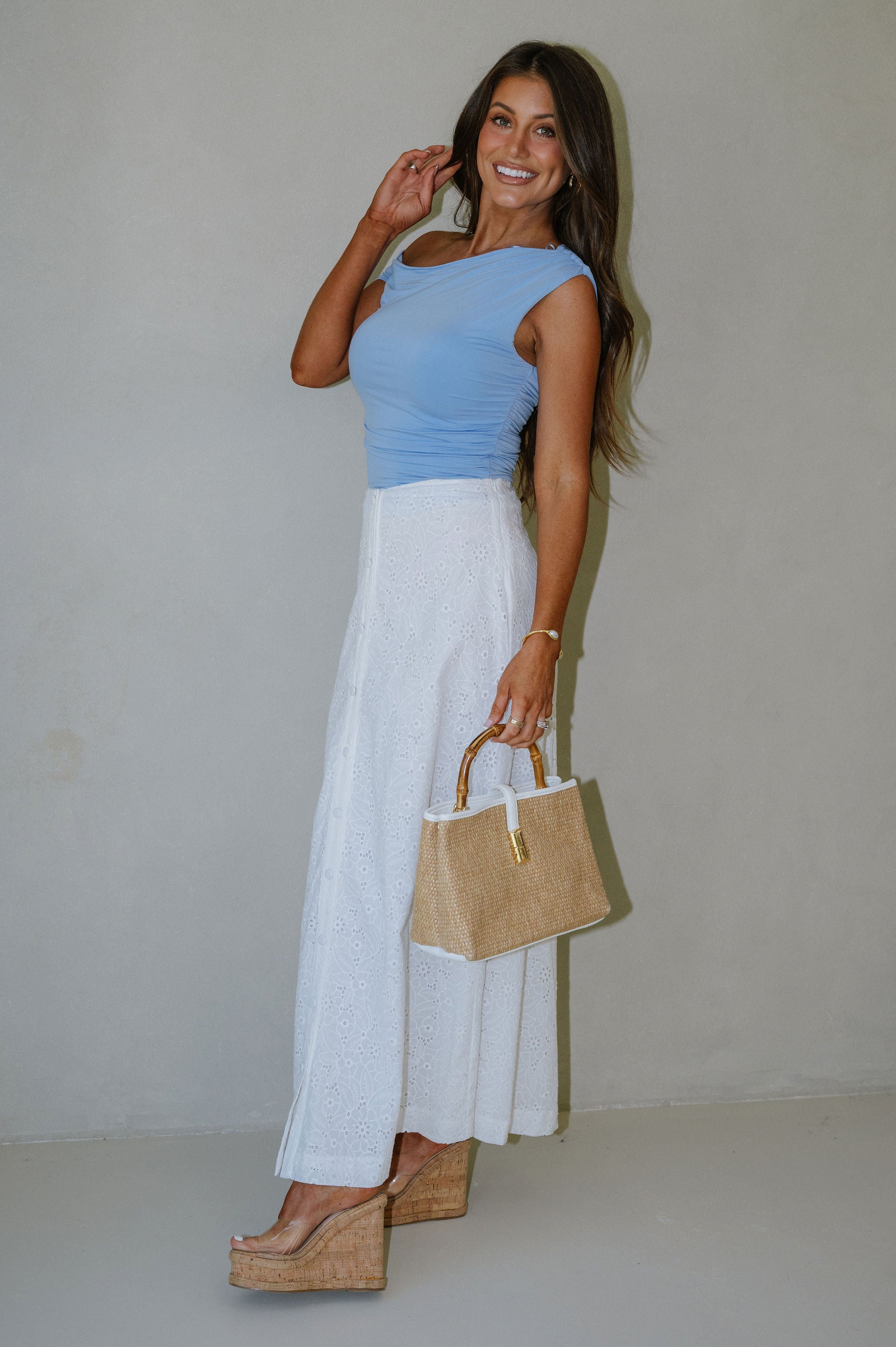 Savvy Skirt- Ivory